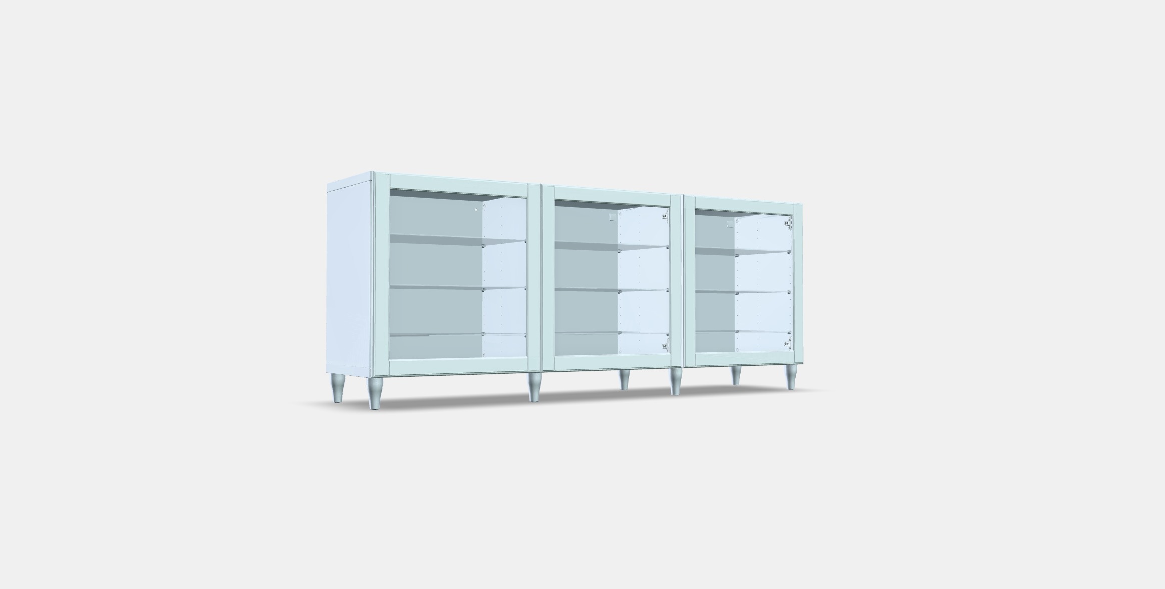 BESTA Storage combination with doors 40 3D model_3