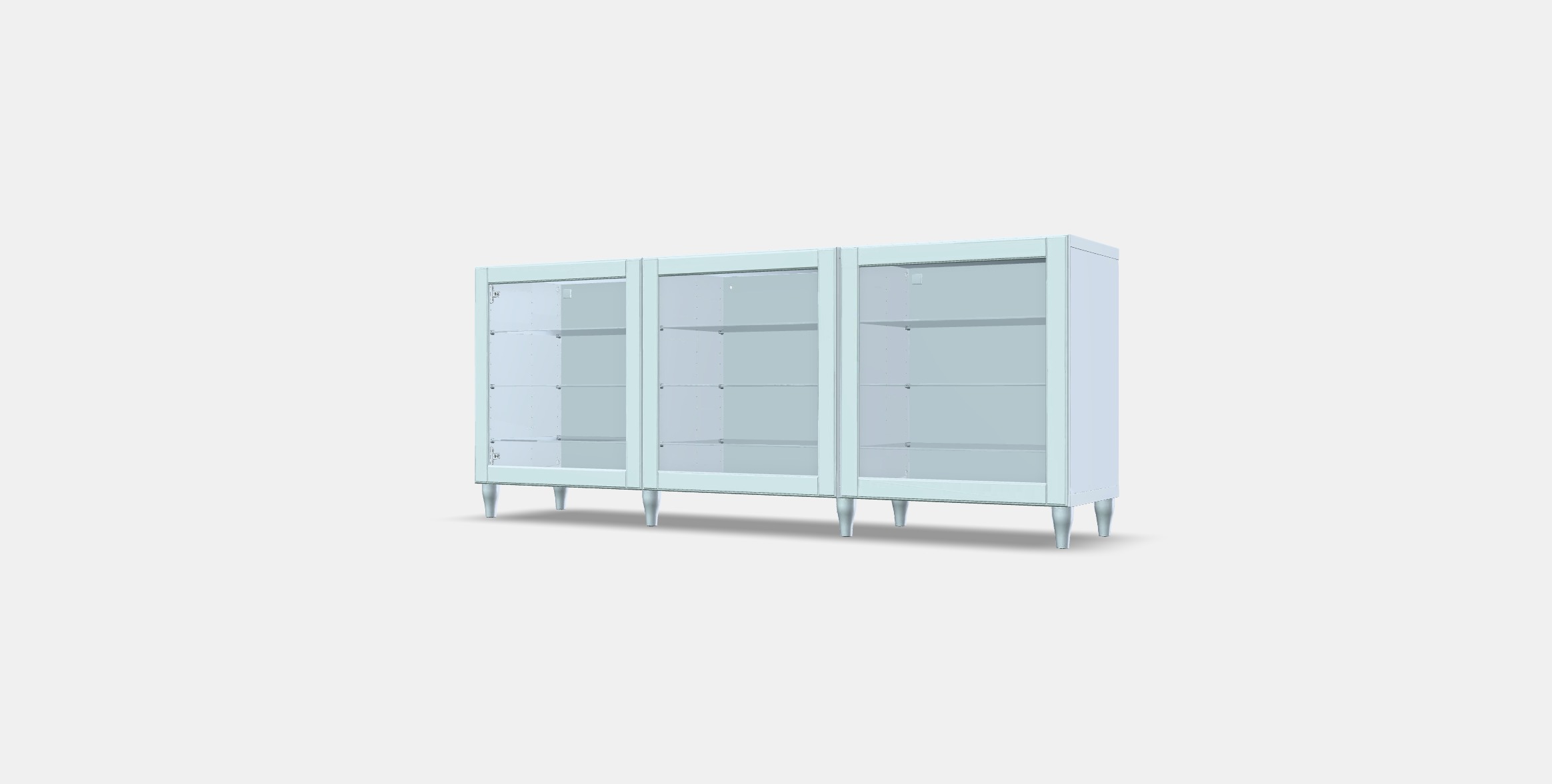 BESTA Storage combination with doors 40 3D model_11