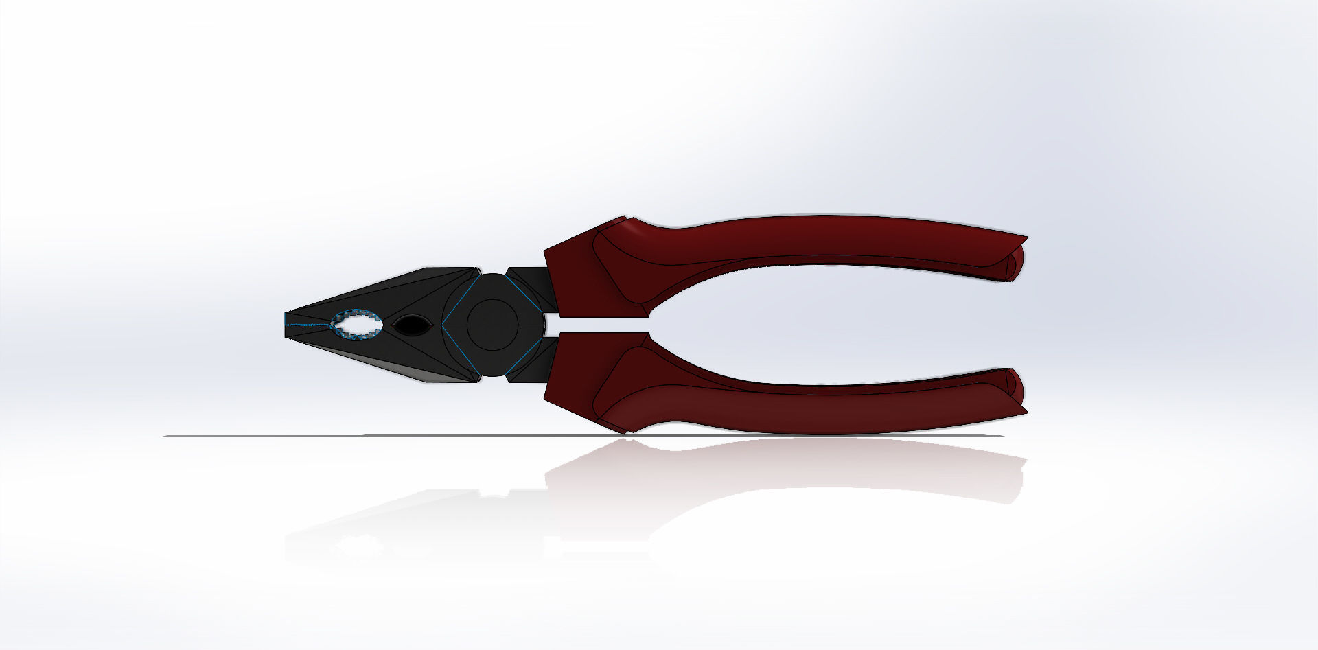 Alicate Plier 3D model_8