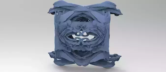 SeaShip stone crest with Egyptian statue 3 