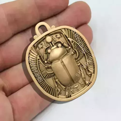 ANCIENT EGYPTIAN SCARAB PENDANT 3D print model