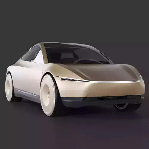Tesla Robotaxi - Cybercab 3D model