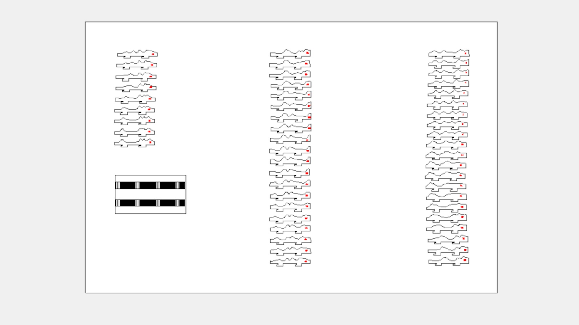 Parametric Wavy Wooden Wall Decor 27- wood cutting machines  3D model_7