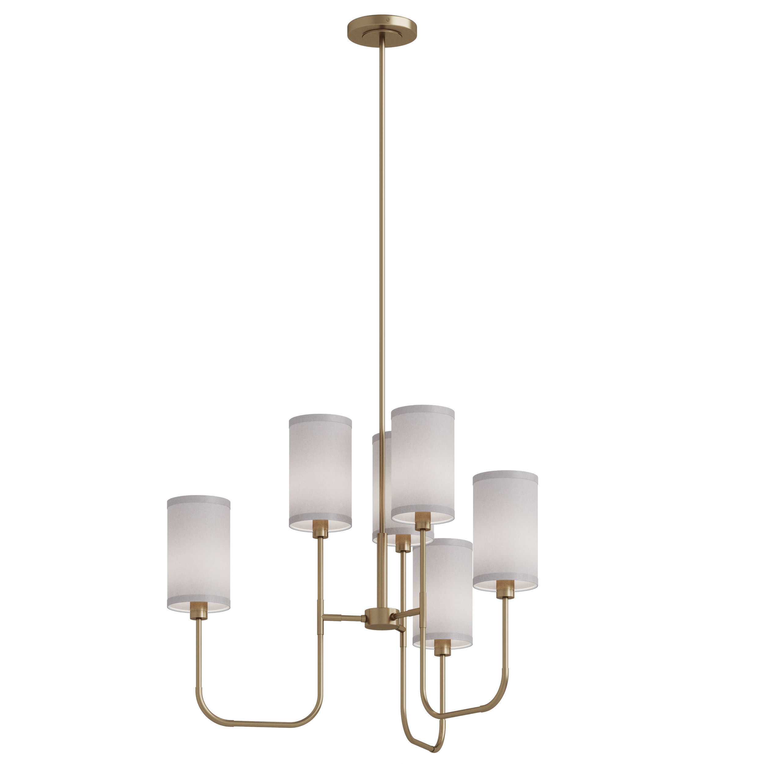 The Dantone Home Mind chandelier is small 3D model_2