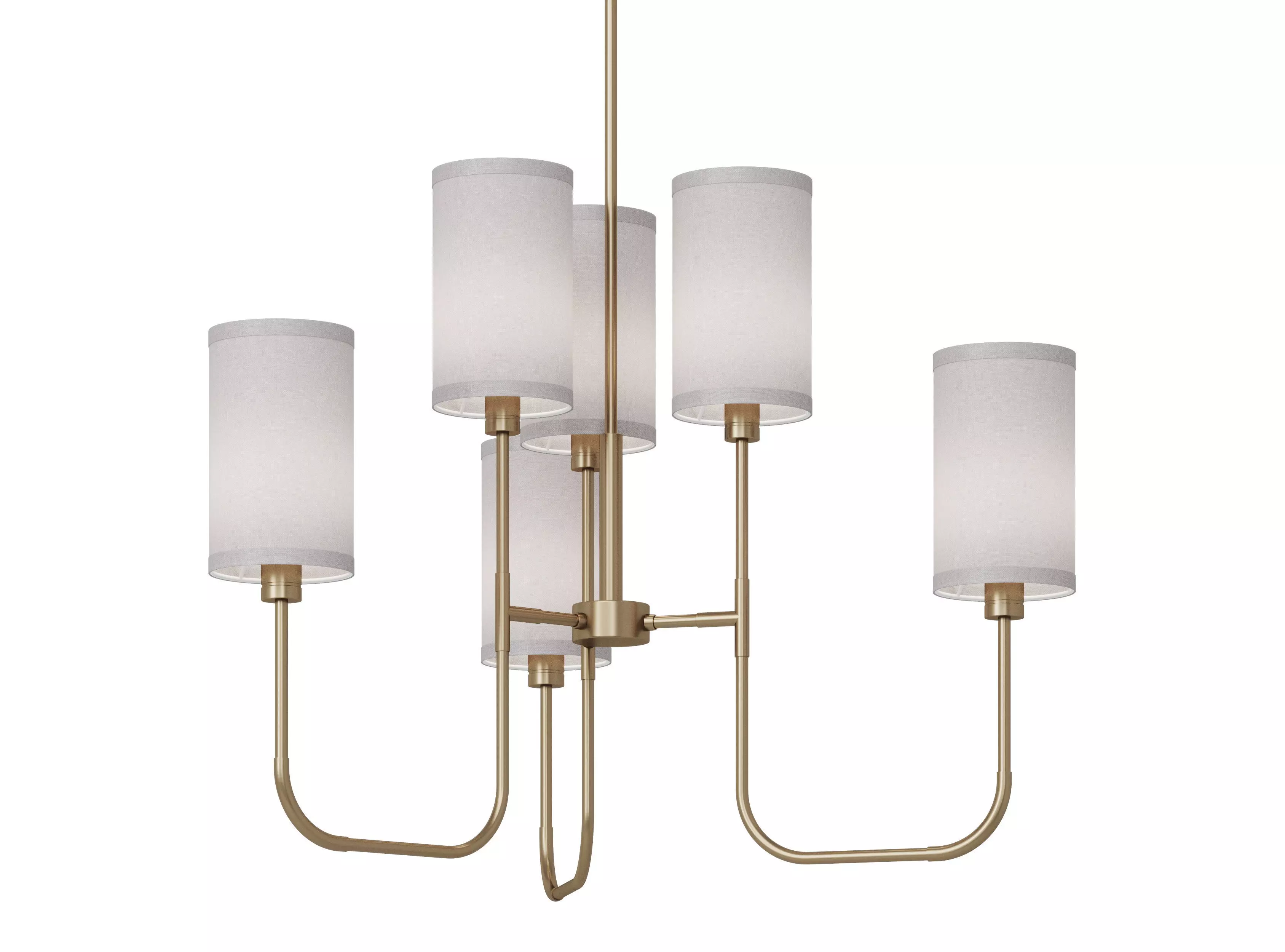 The Dantone Home Mind chandelier is small 3D model_0