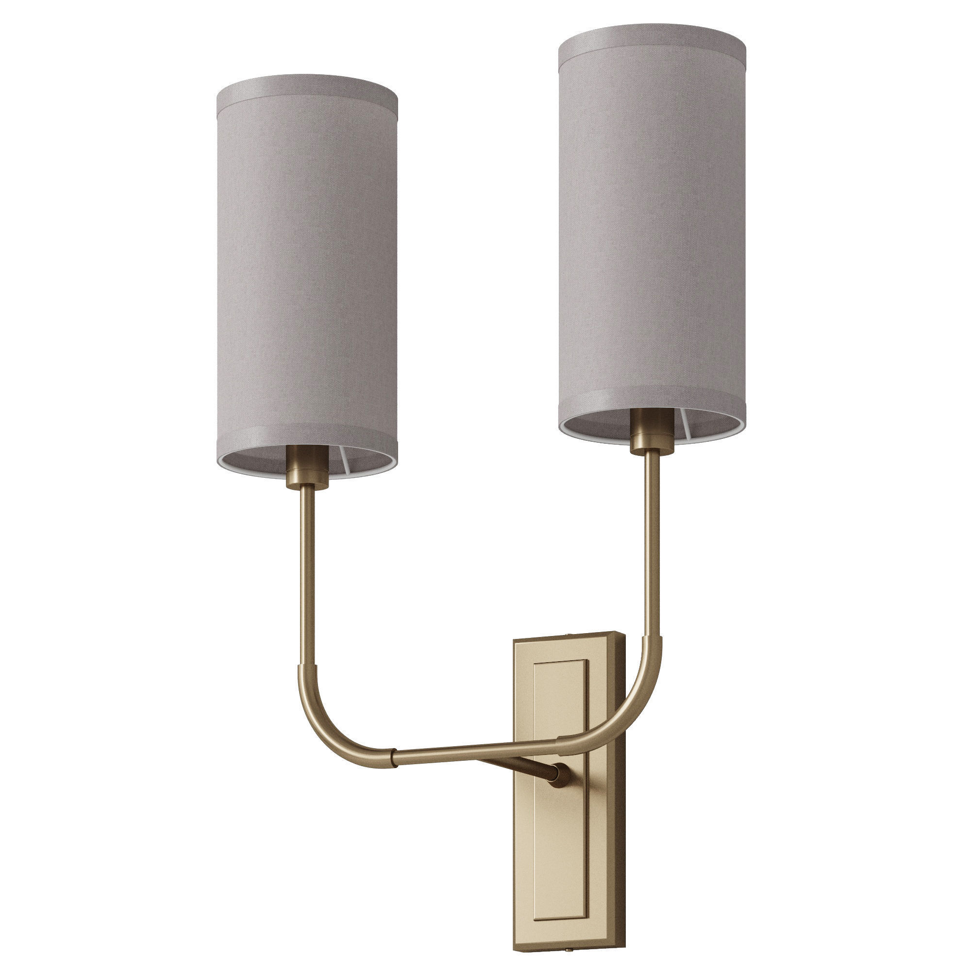 Dantone Home Mind double sconce 3D model_2