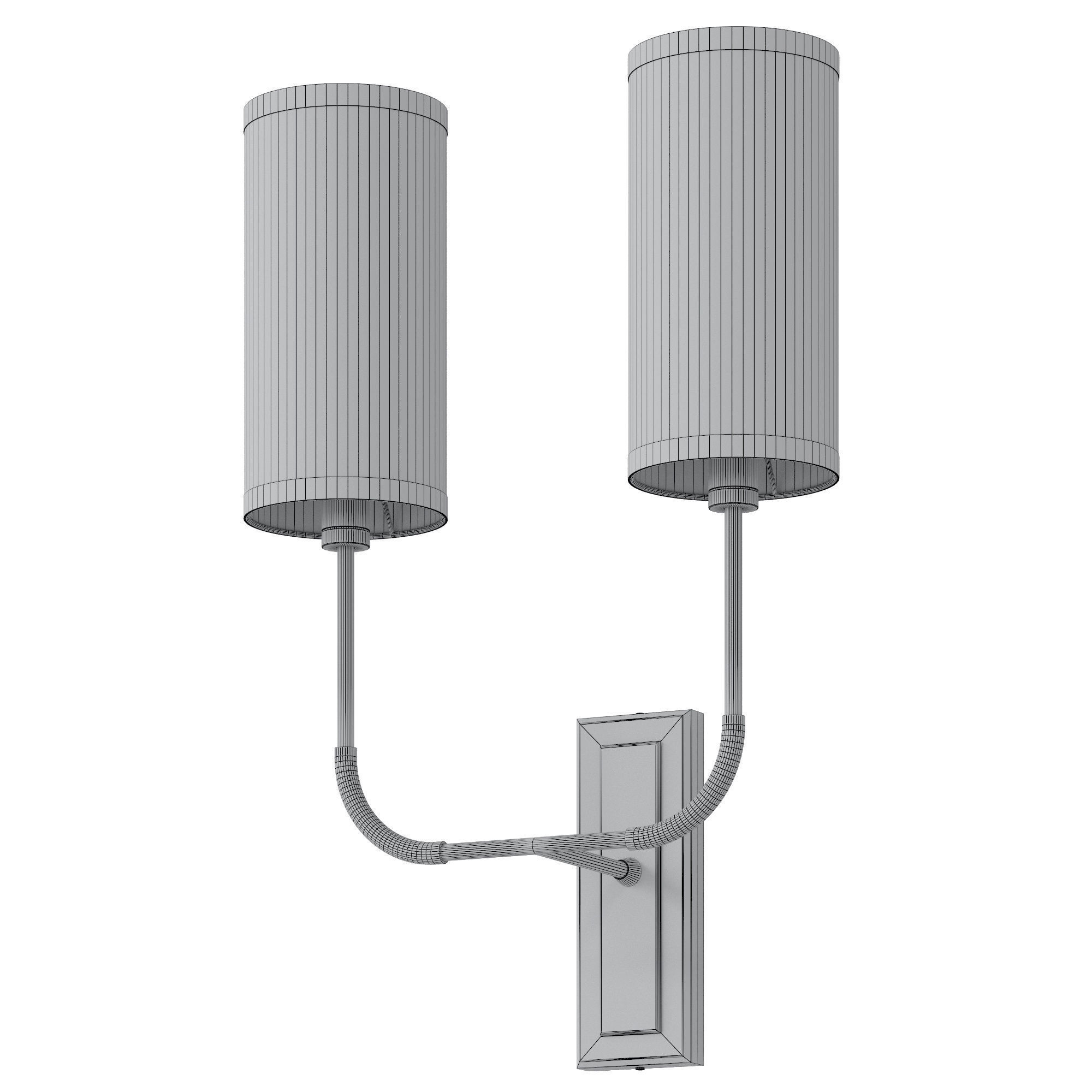 Dantone Home Mind double sconce 3D model_4