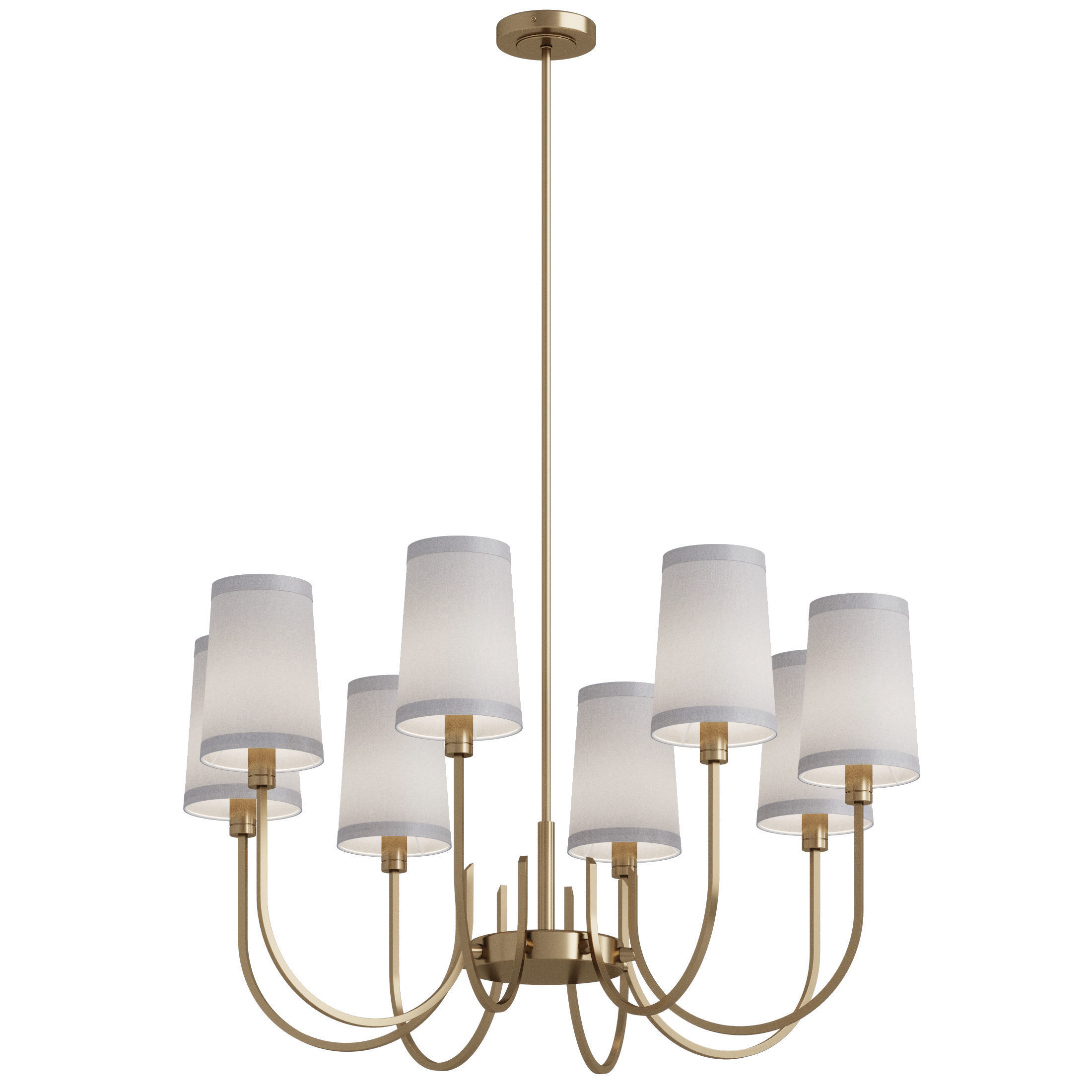 Dantone Home Placid chandelier 3D model_2