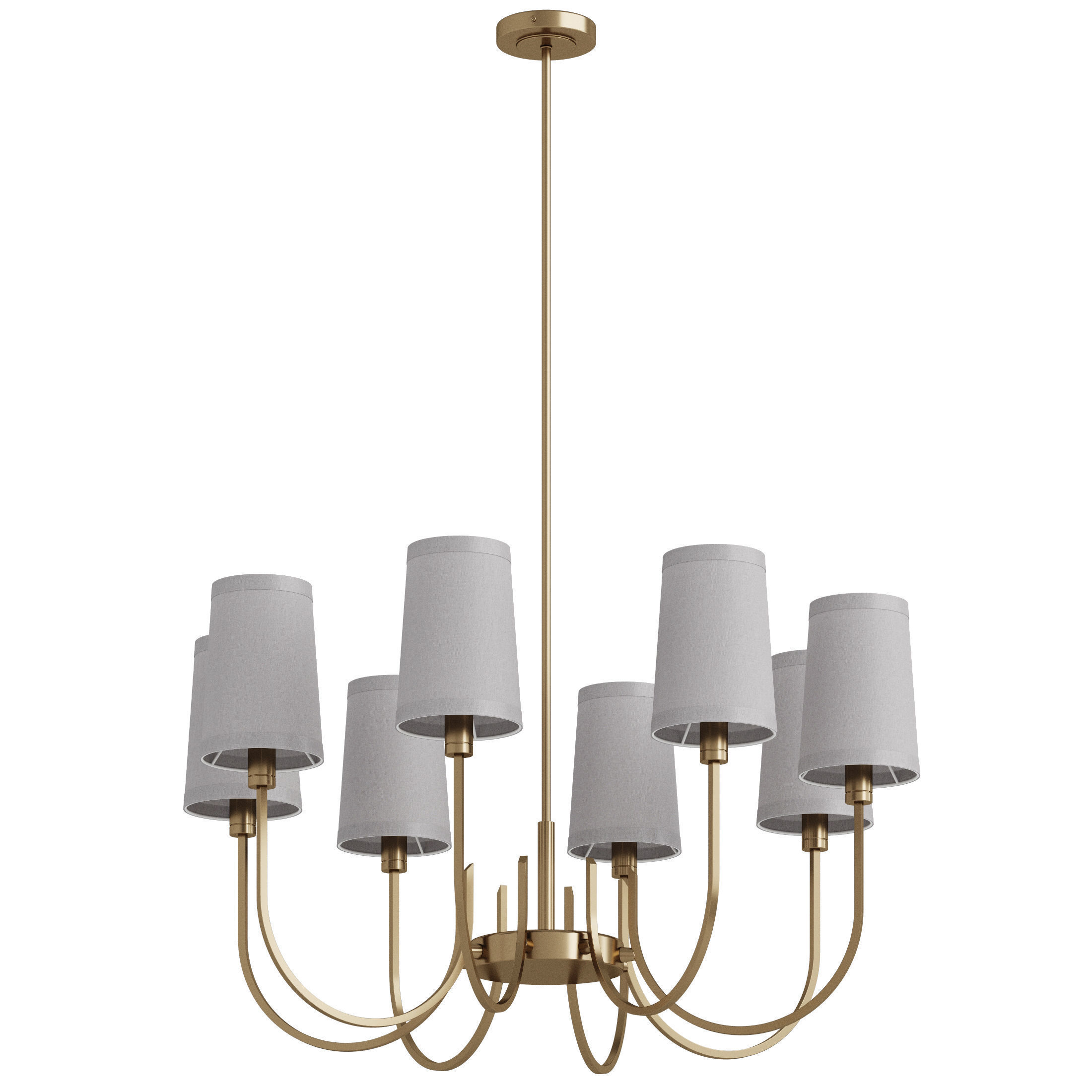 Dantone Home Placid chandelier 3D model_3