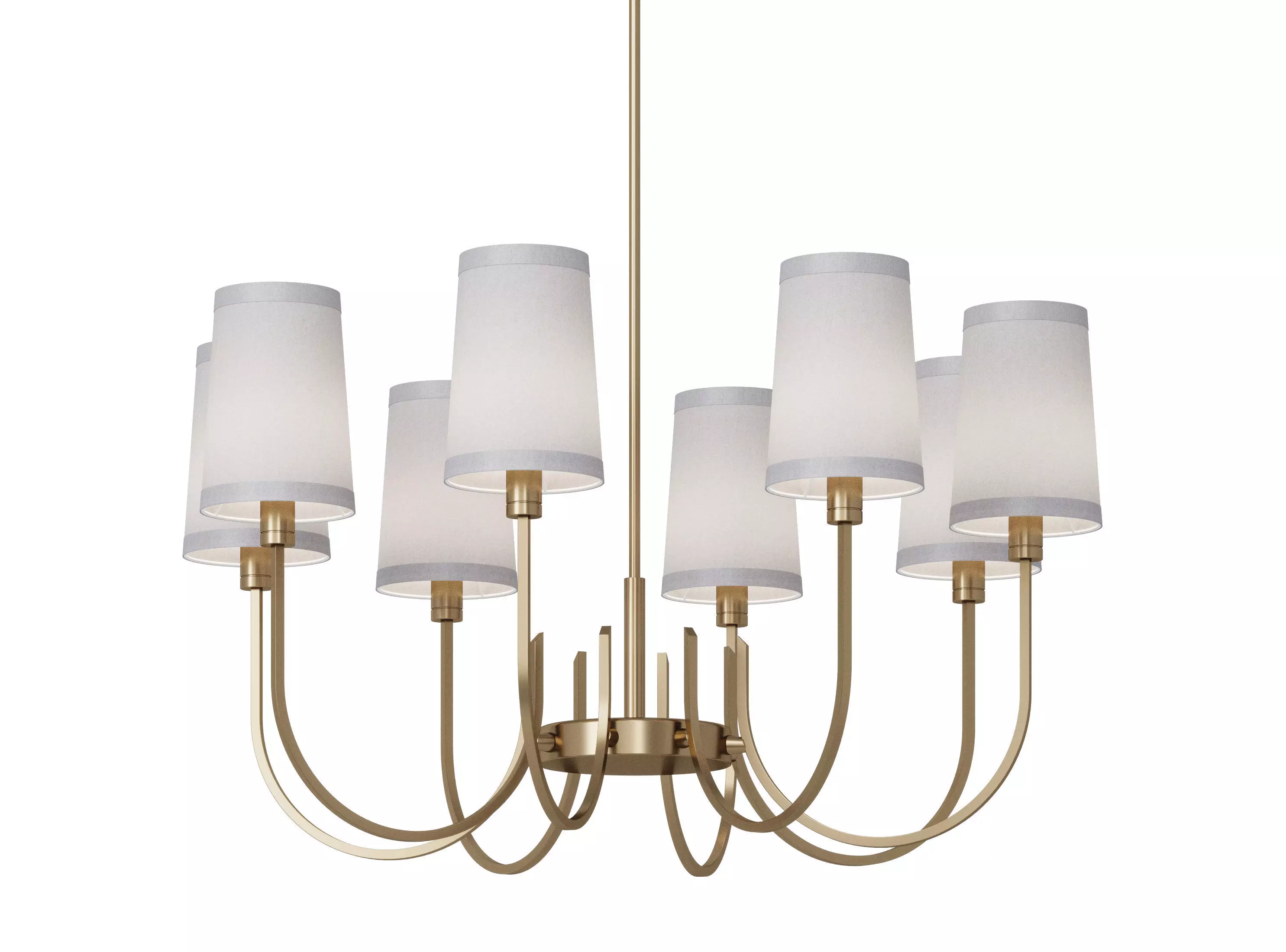 Dantone Home Placid chandelier 3D model_0