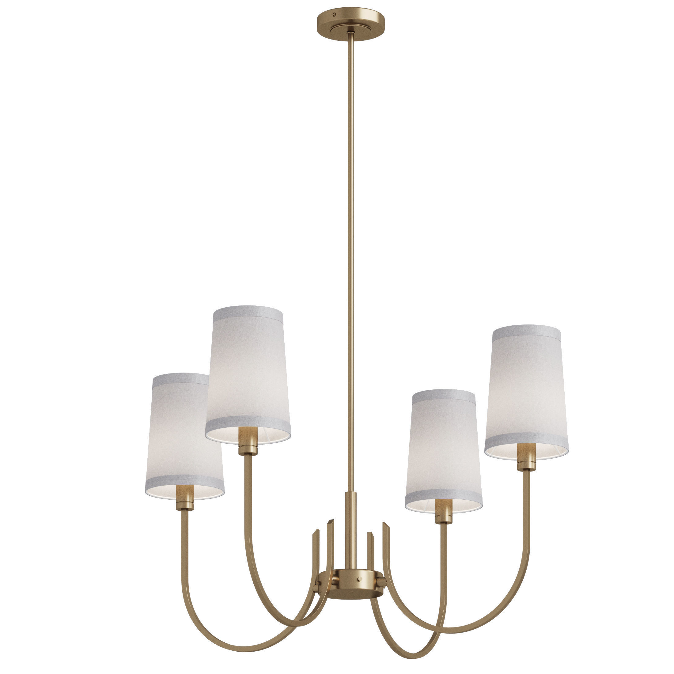 Dantone Home Placid small chandelier 3D model_2