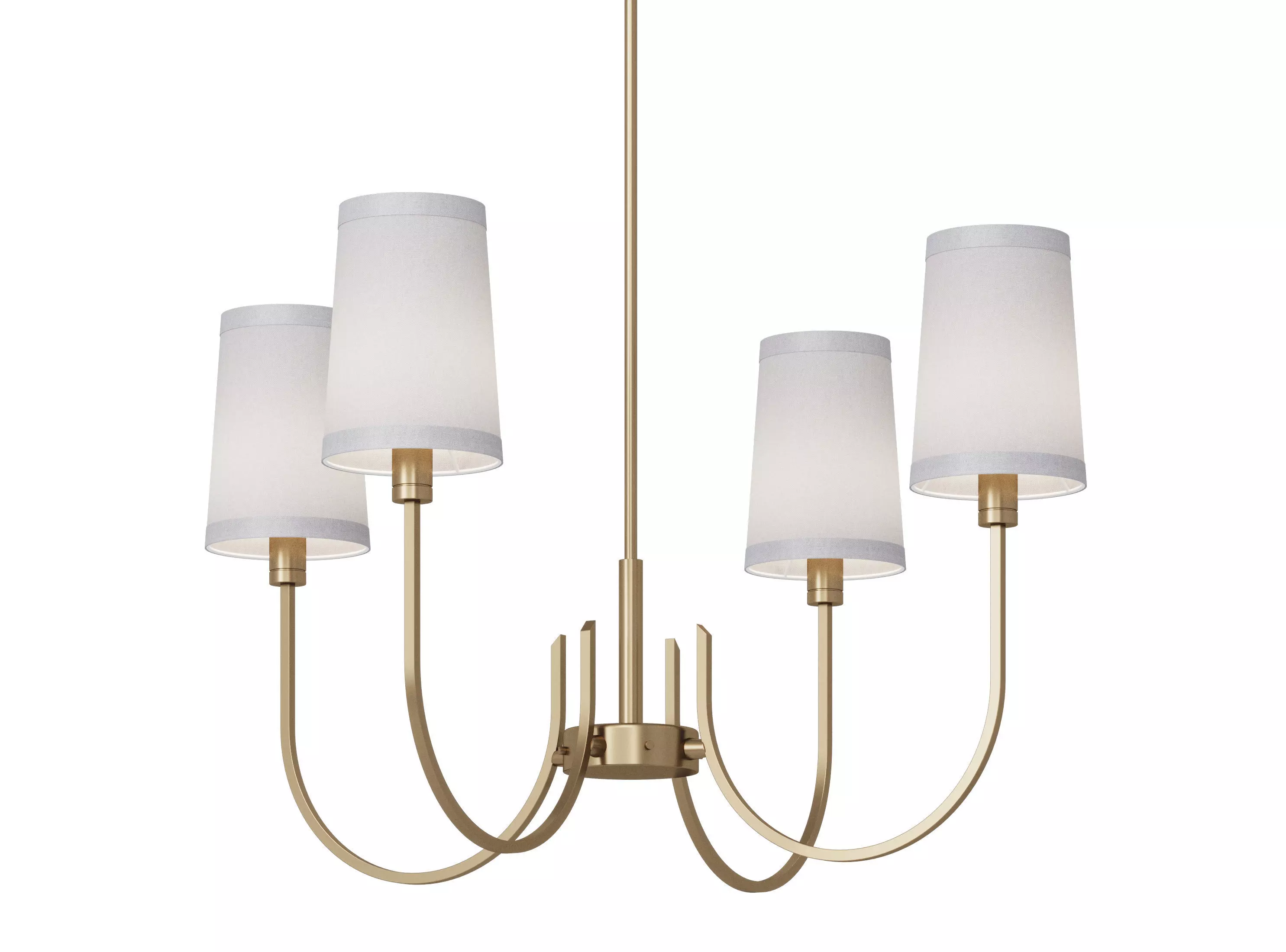 Dantone Home Placid small chandelier 3D model_0