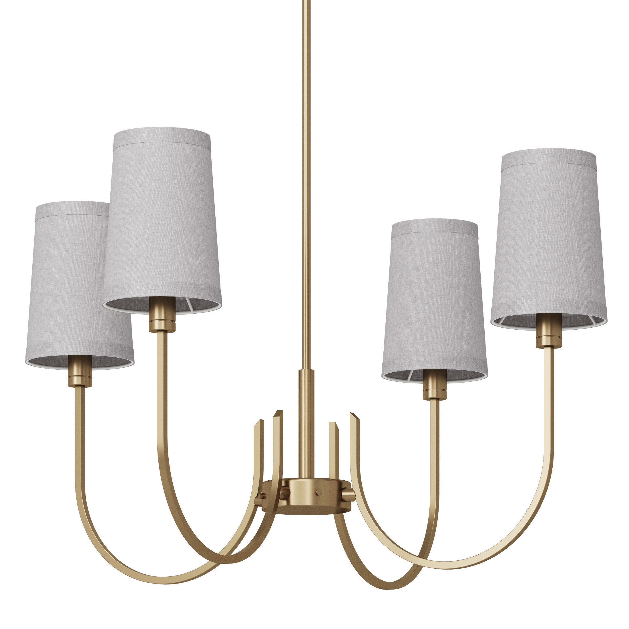 Dantone Home Placid small chandelier 3D model_1
