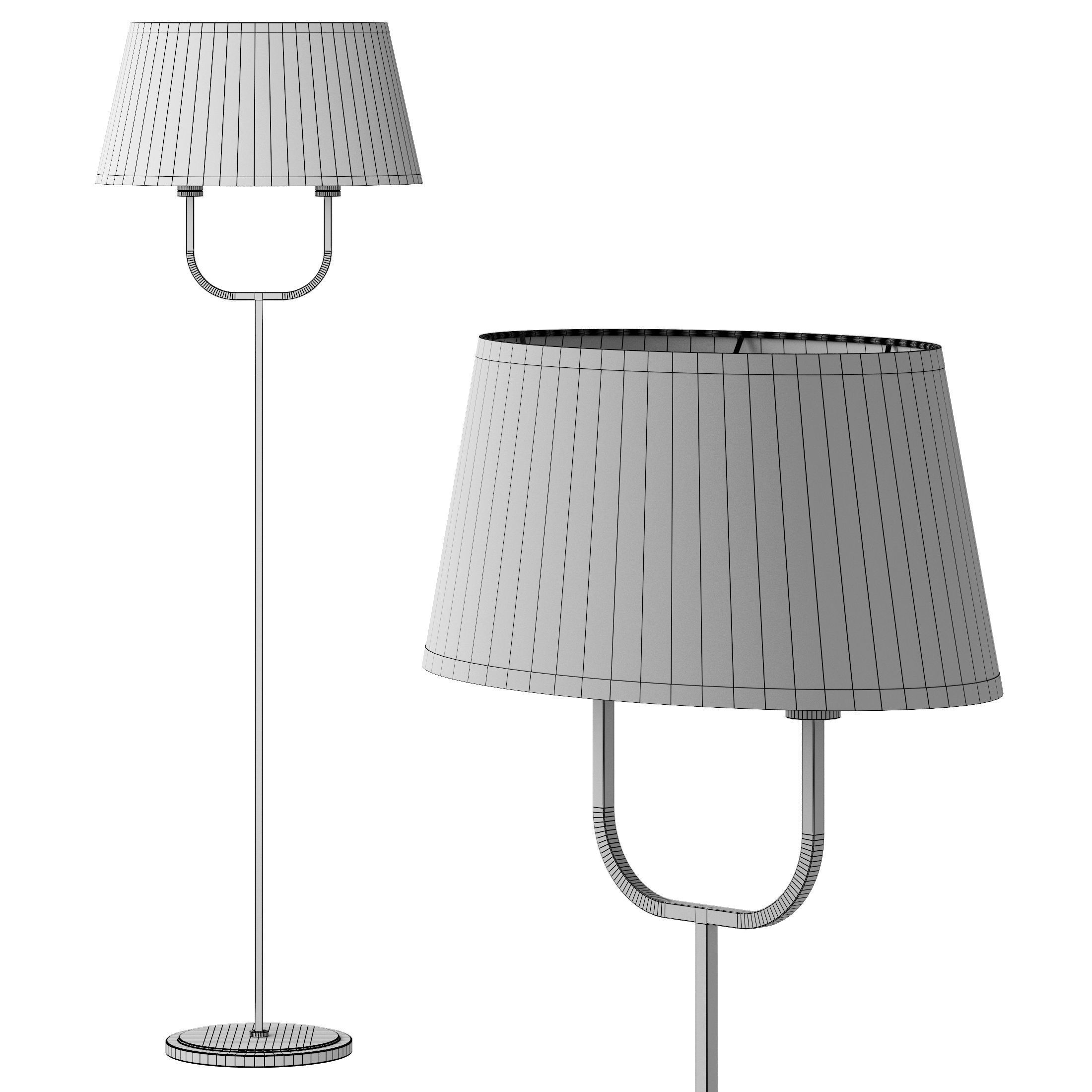 Dantone Home Placid floor lamp 3D model_2