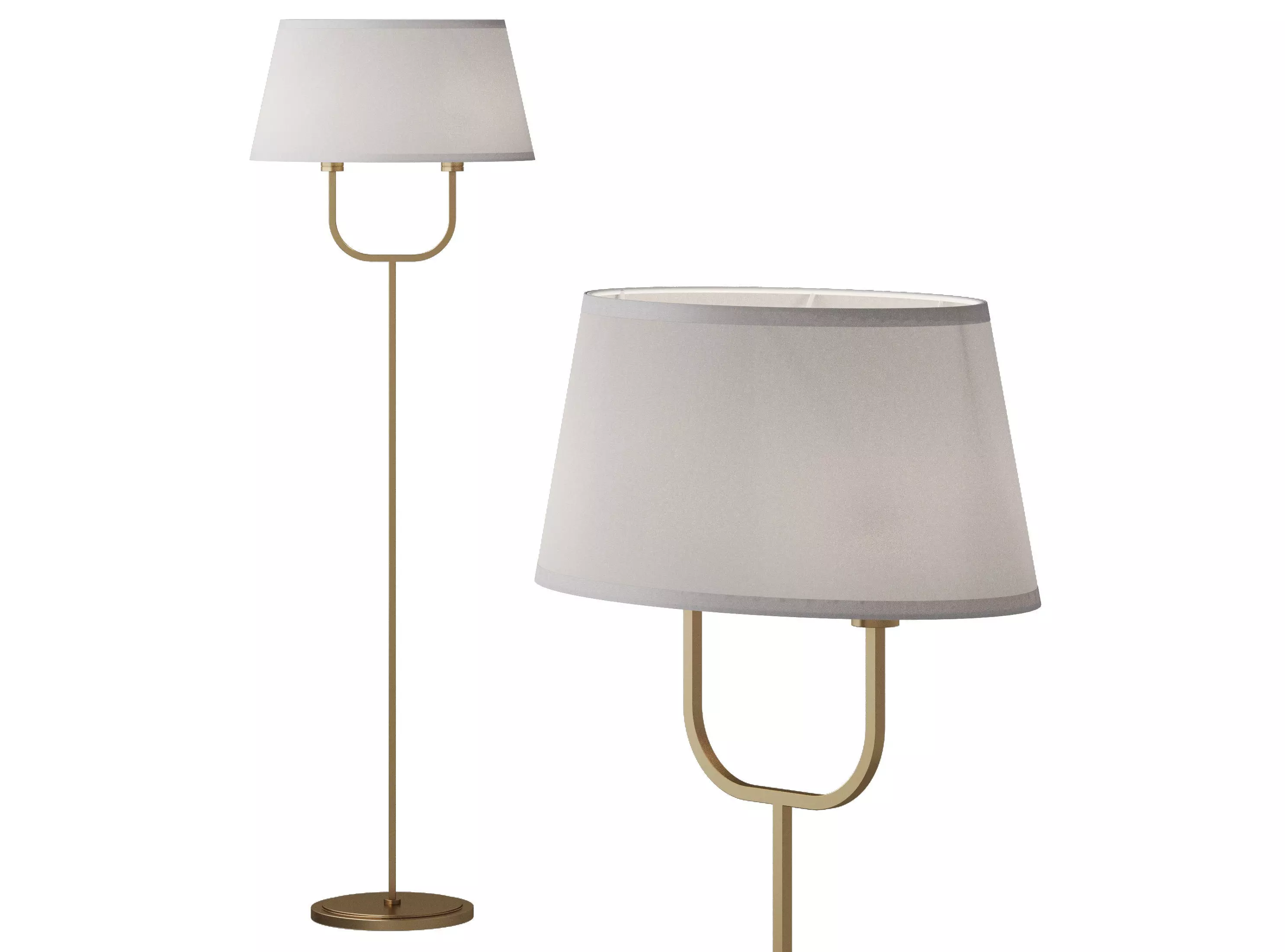 Dantone Home Placid floor lamp 3D model_0