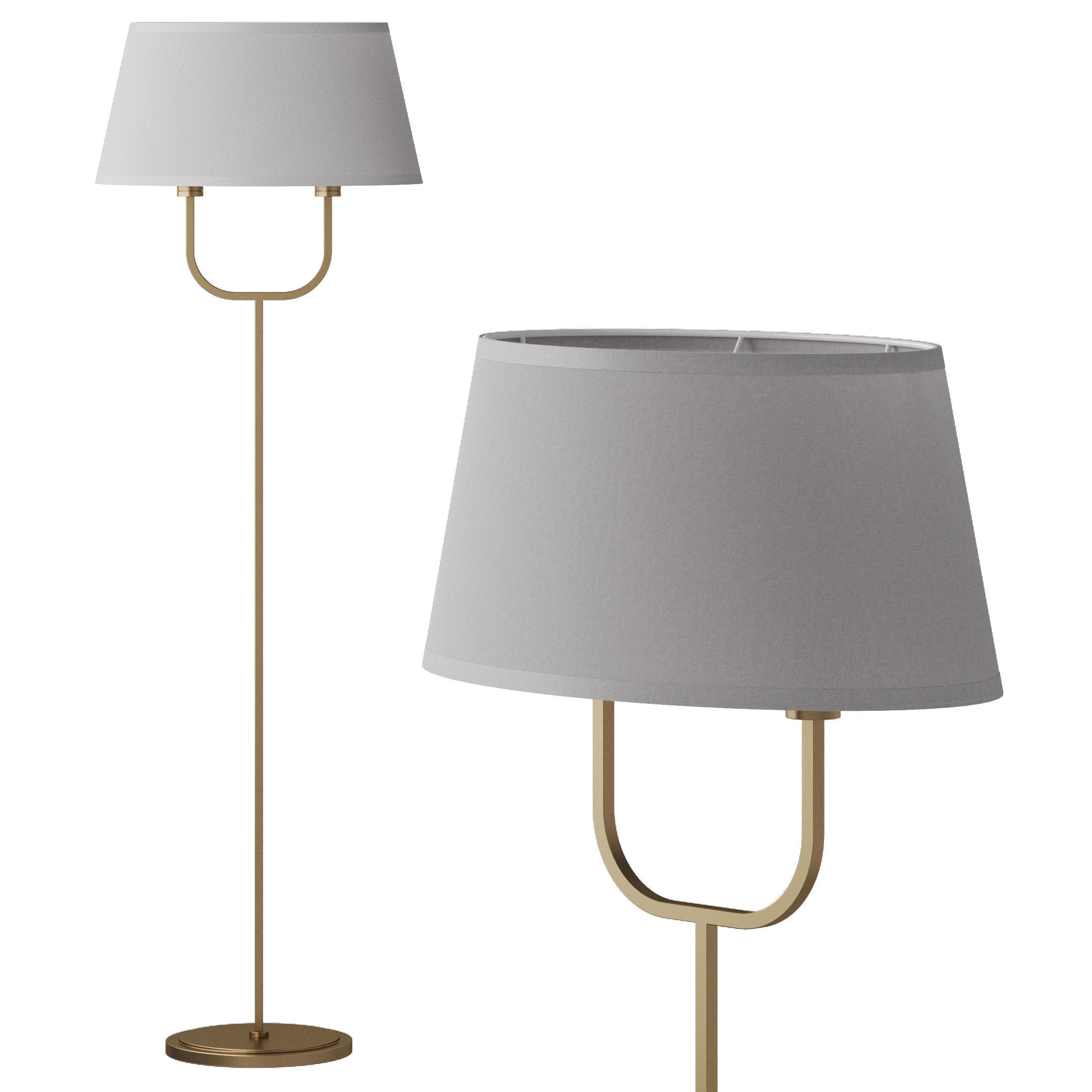 Dantone Home Placid floor lamp 3D model_1