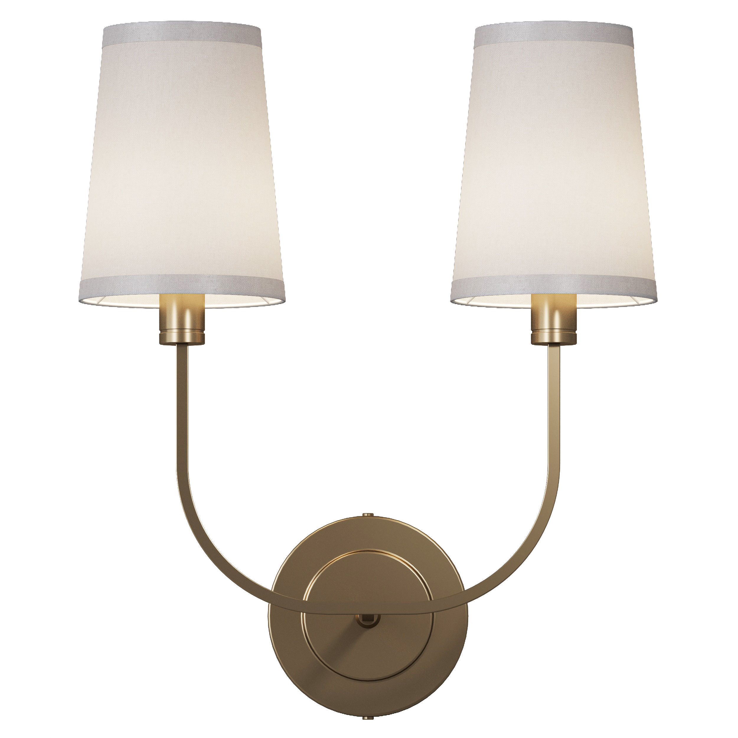 Dantone Home Placid double sconce 3D model_1