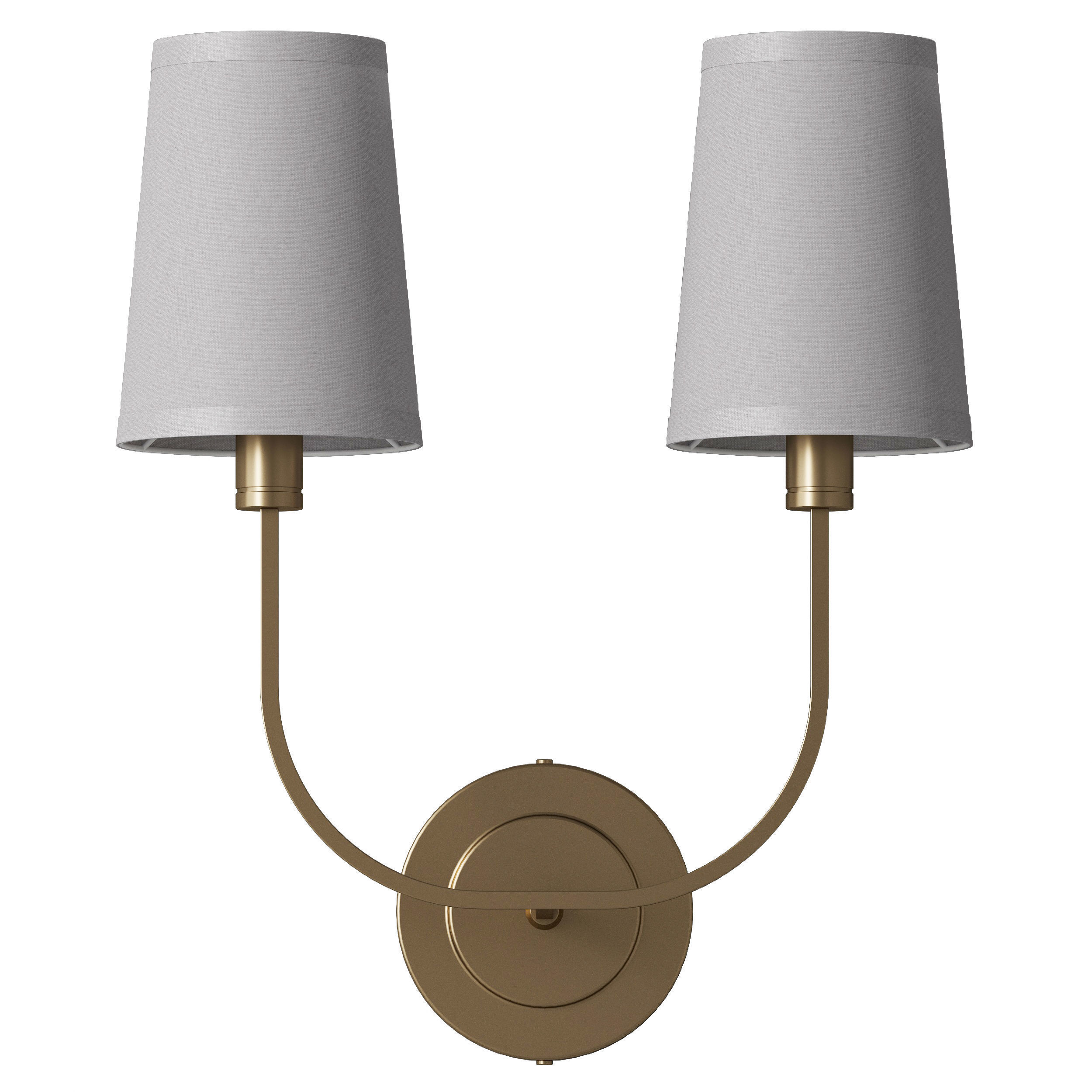 Dantone Home Placid double sconce 3D model_3