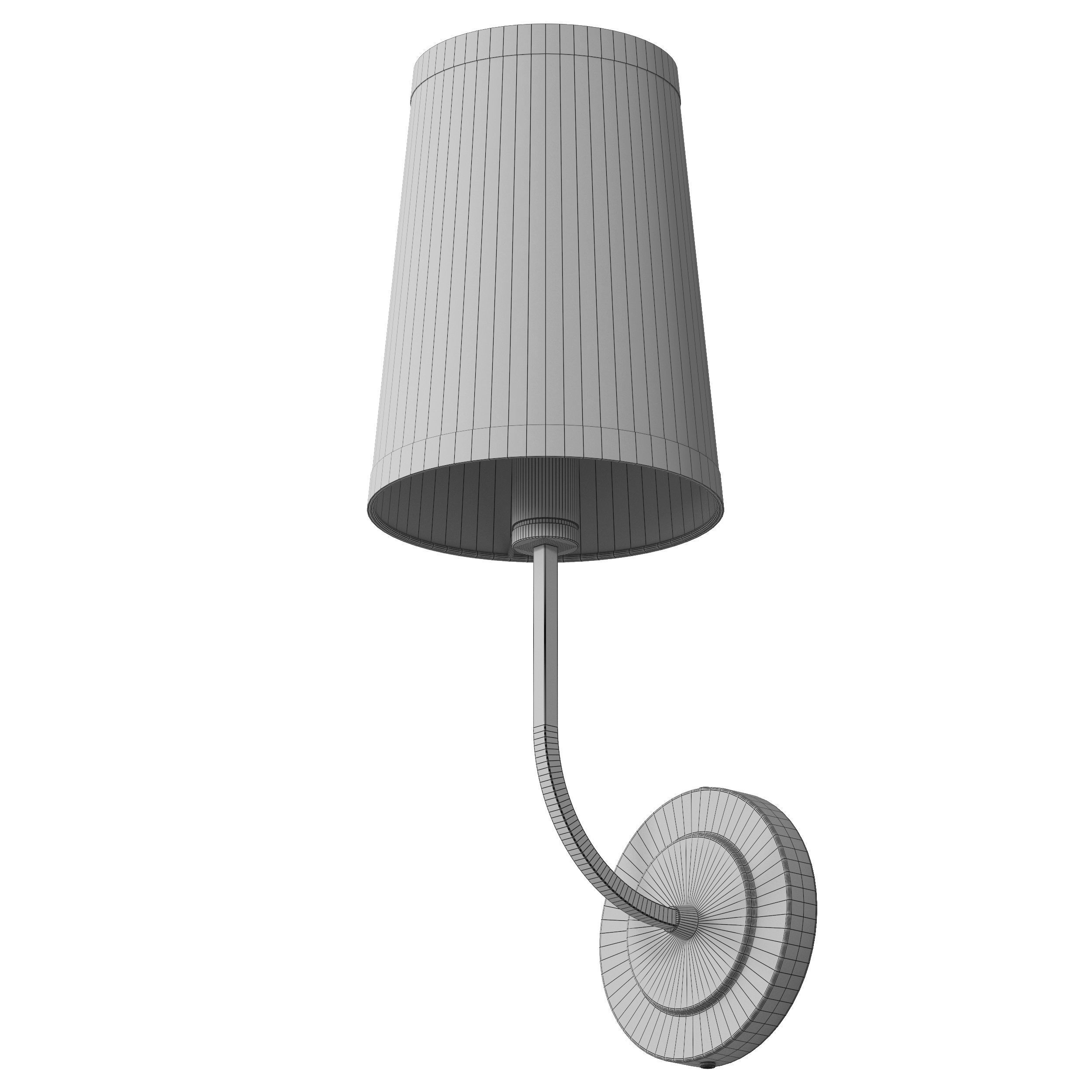 Dantone Home Placid sconce 3D model_4