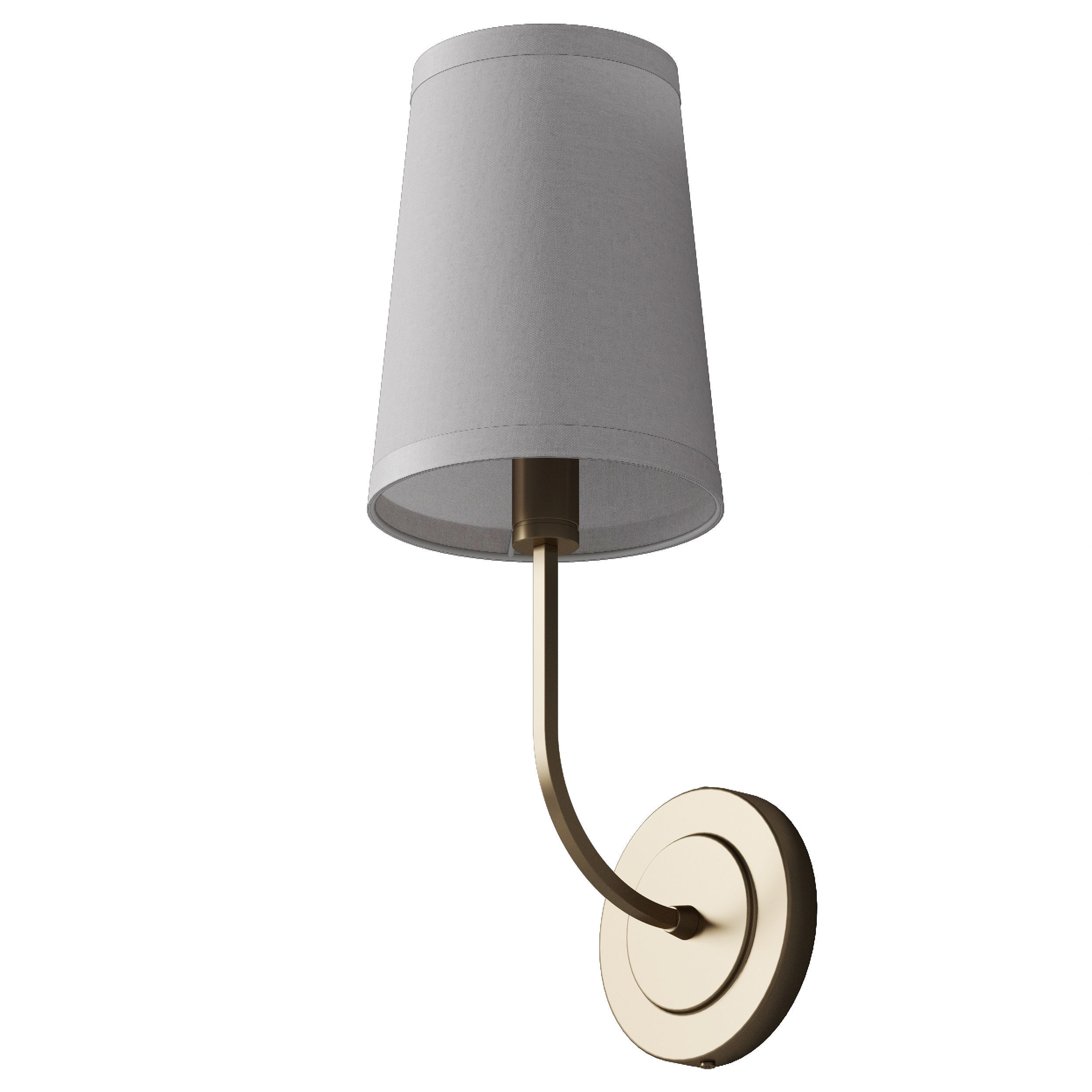 Dantone Home Placid sconce 3D model_2