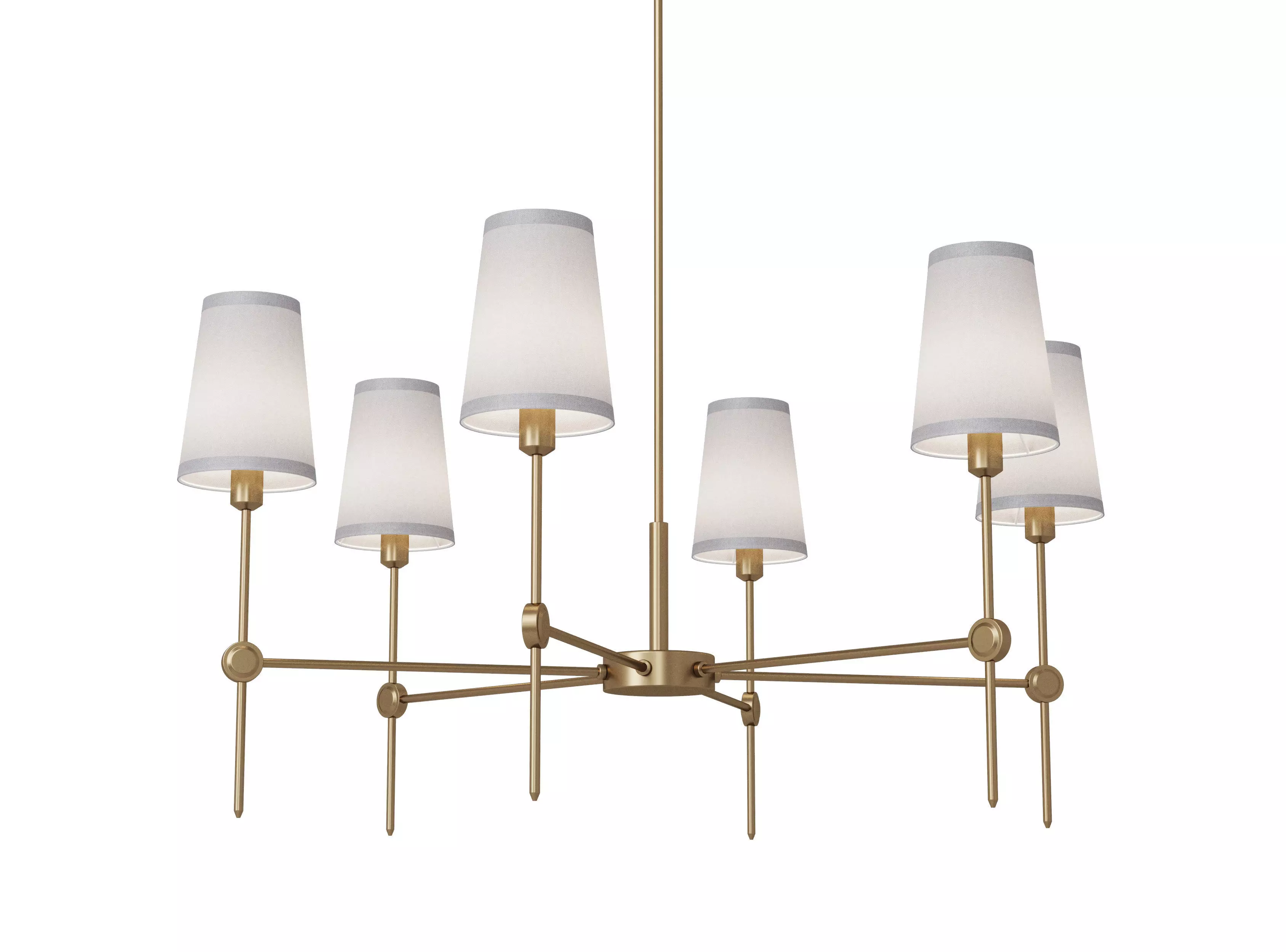 Dantone Home Point chandelier 3D model_0