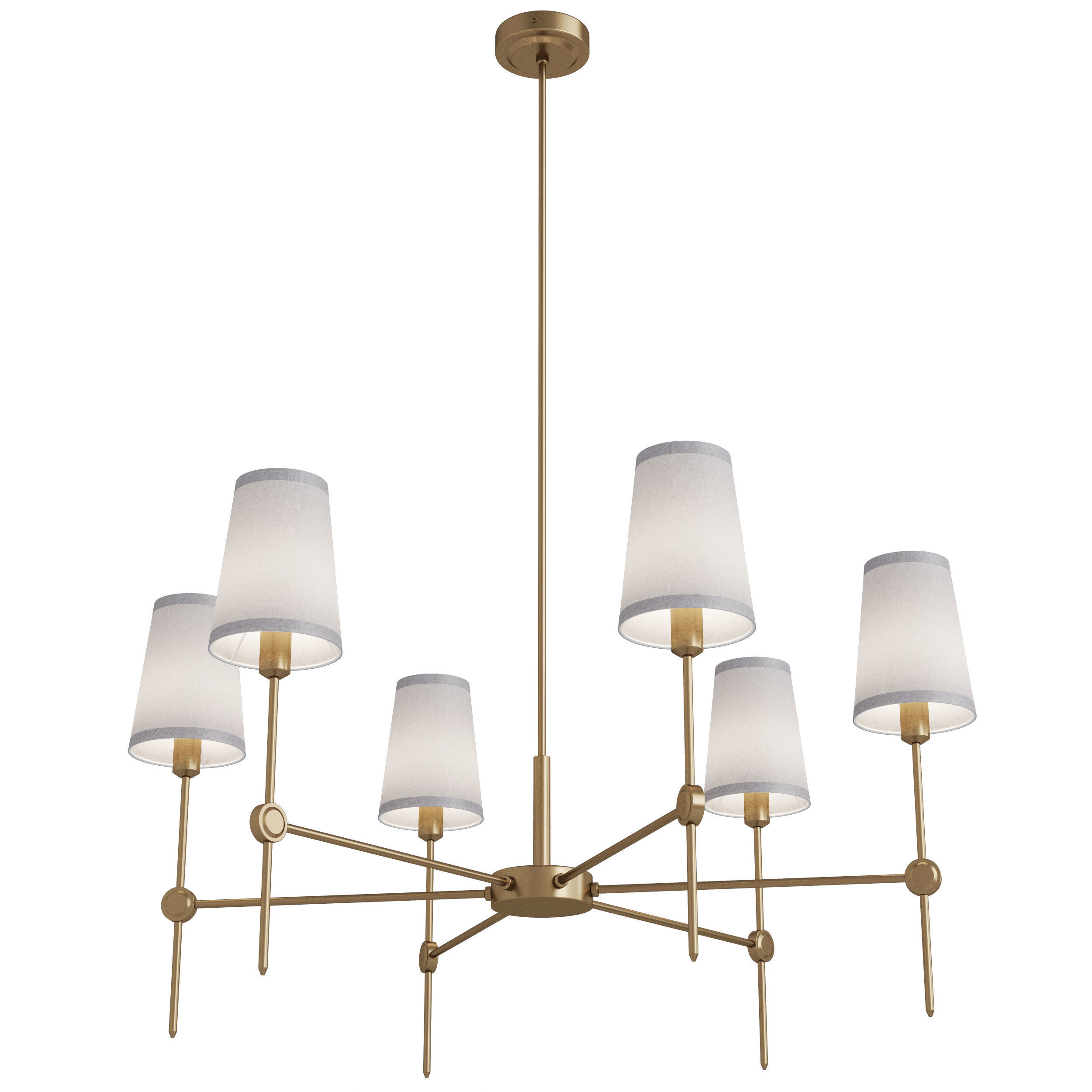 Dantone Home Point chandelier 3D model_1
