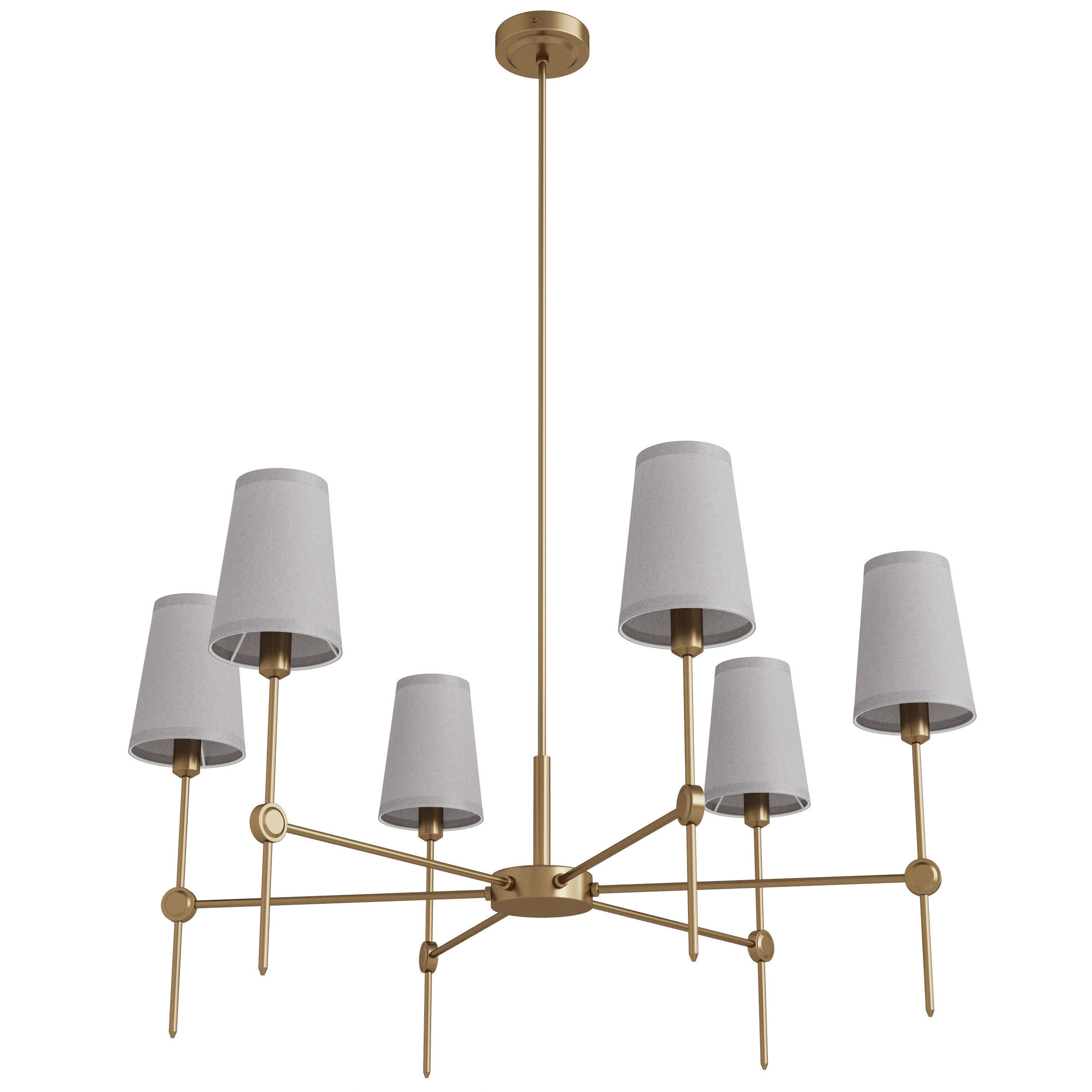 Dantone Home Point chandelier 3D model_3