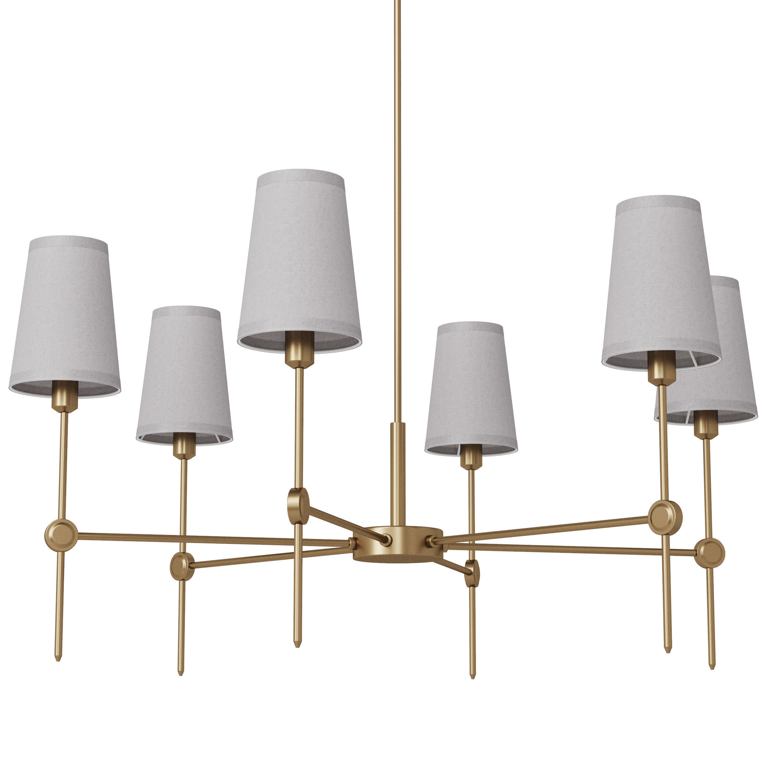 Dantone Home Point chandelier 3D model_2