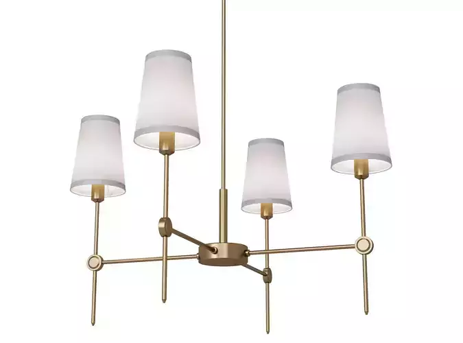 The Dantone Home Point chandelier is small