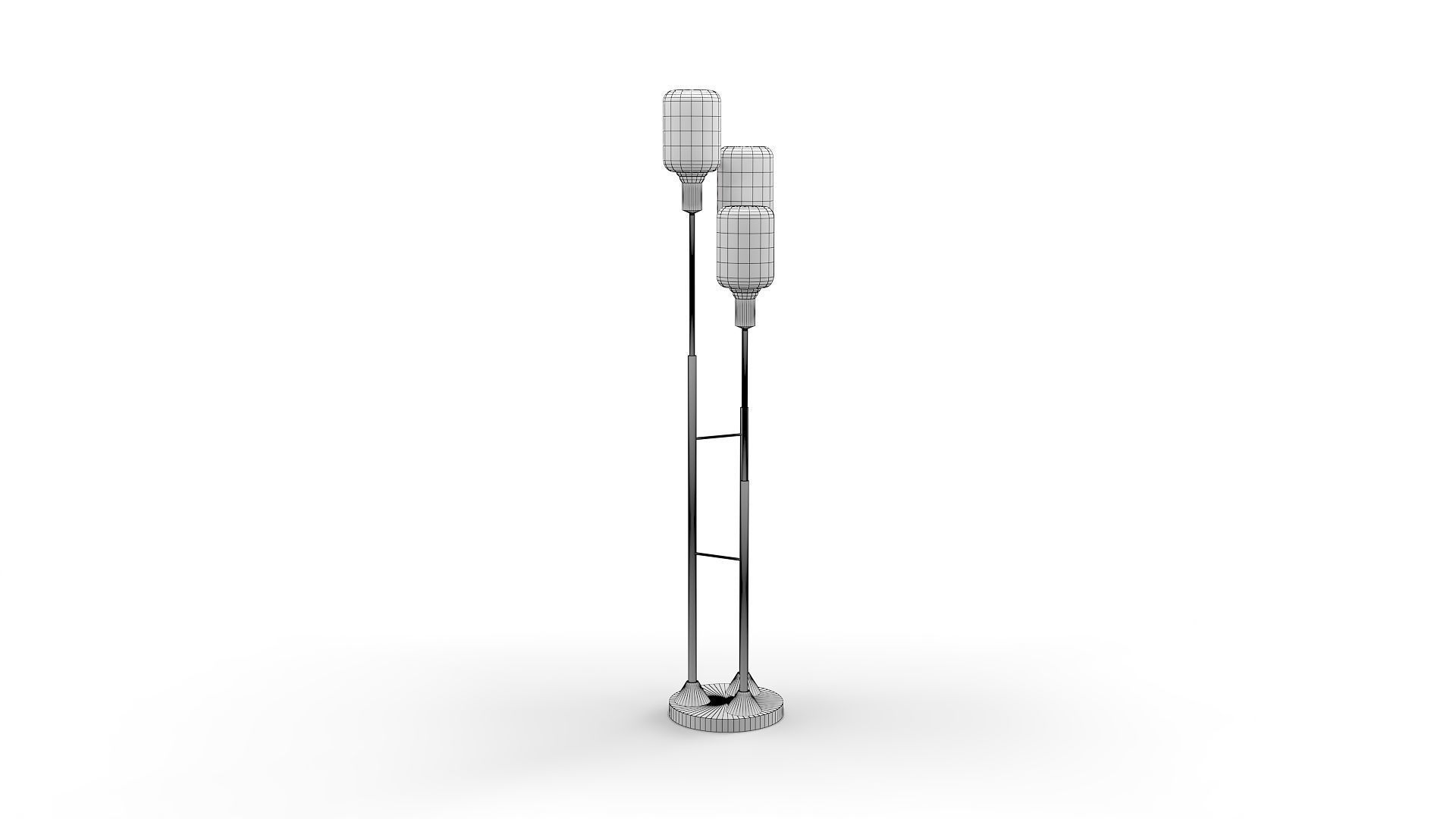 Pacific Coast Lighting Menlo Lane Floor Lamp 3D model_2