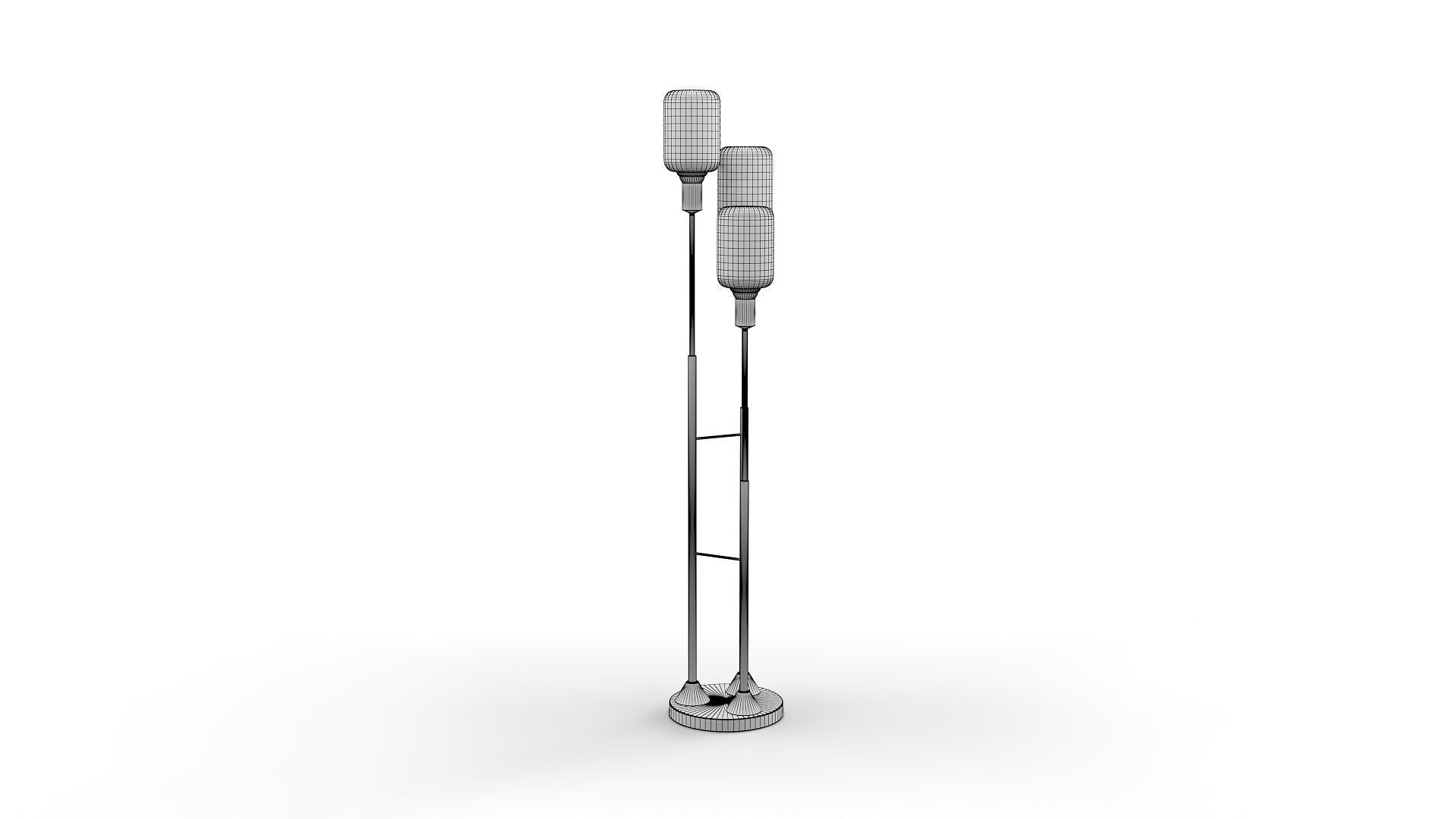 Pacific Coast Lighting Menlo Lane Floor Lamp 3D model_3