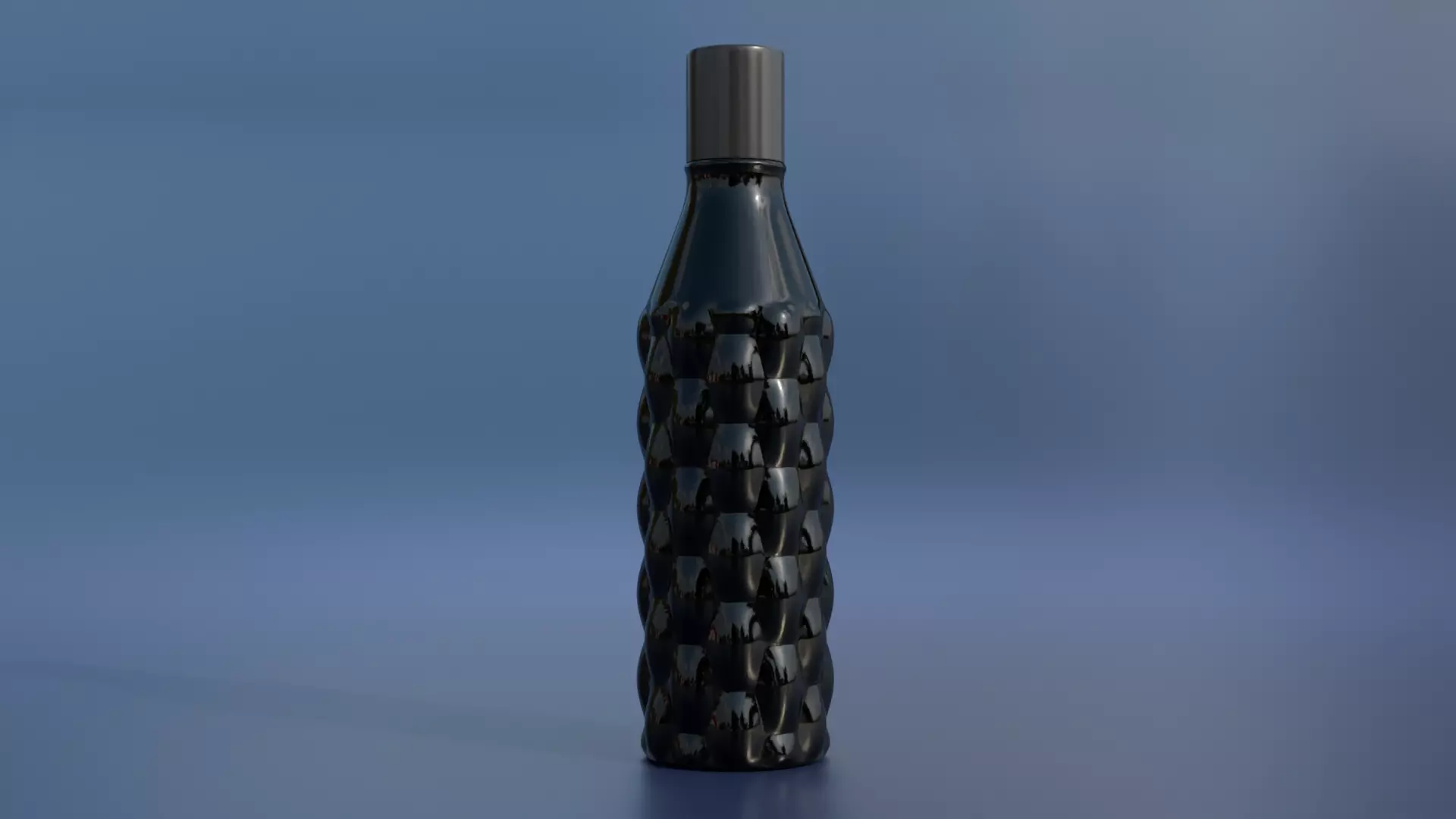 Realistic PVC Bottle 3D Model - High Detail Free 3D model
