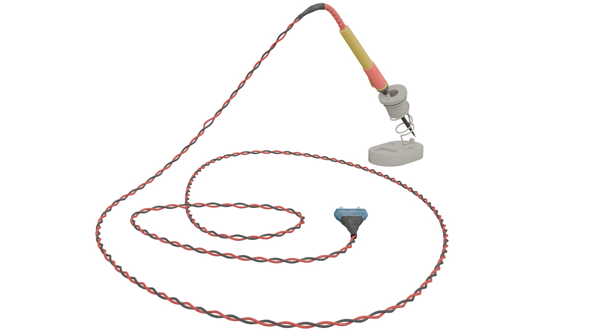 Soldering Iron 3D model_2