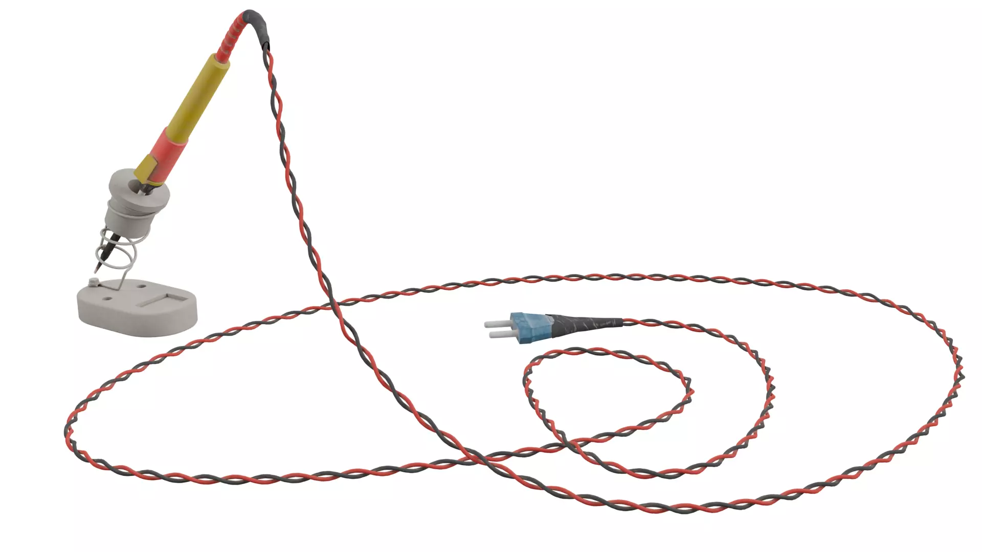 Soldering Iron 3D model_0