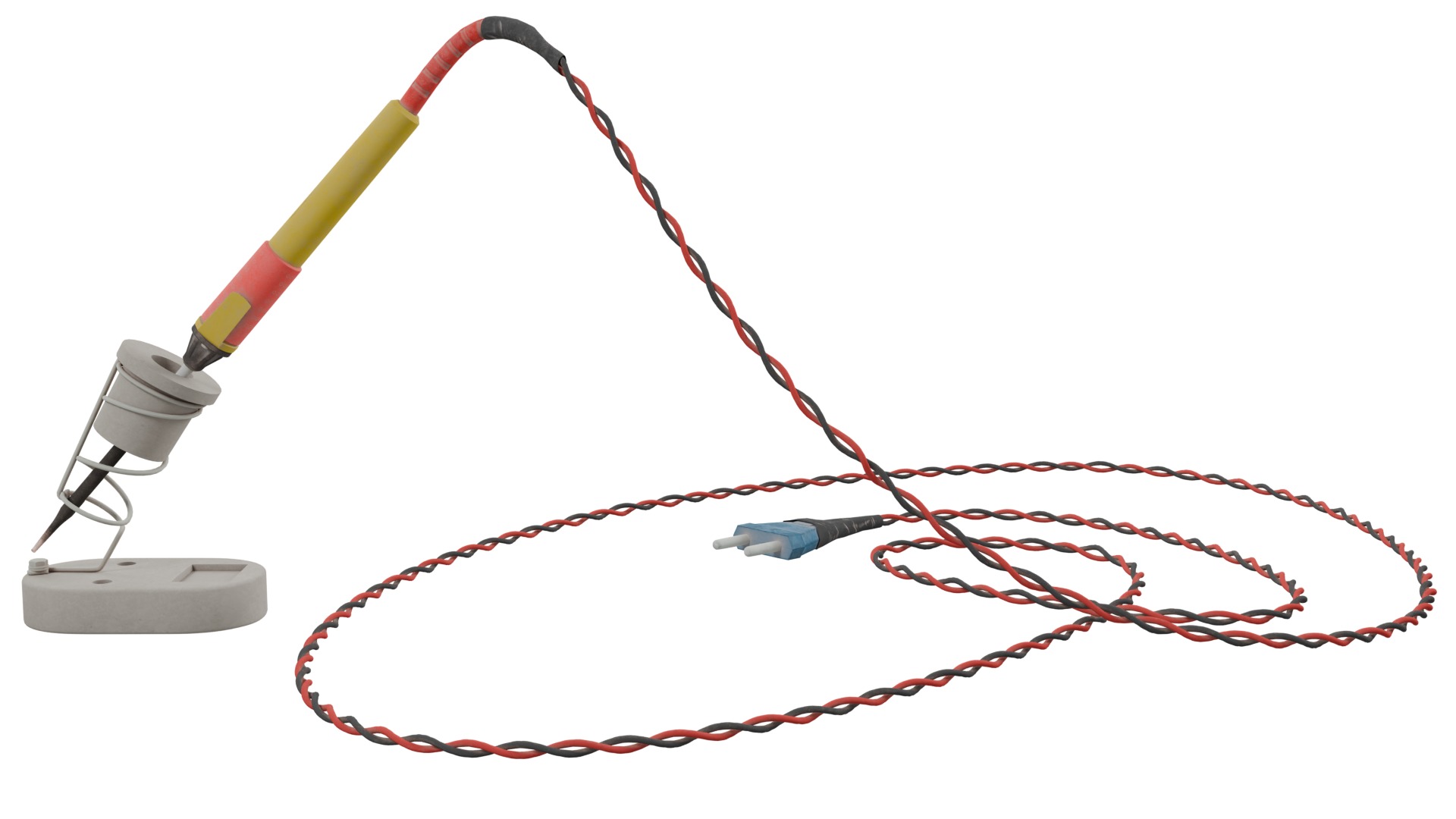 Soldering Iron 3D model_7