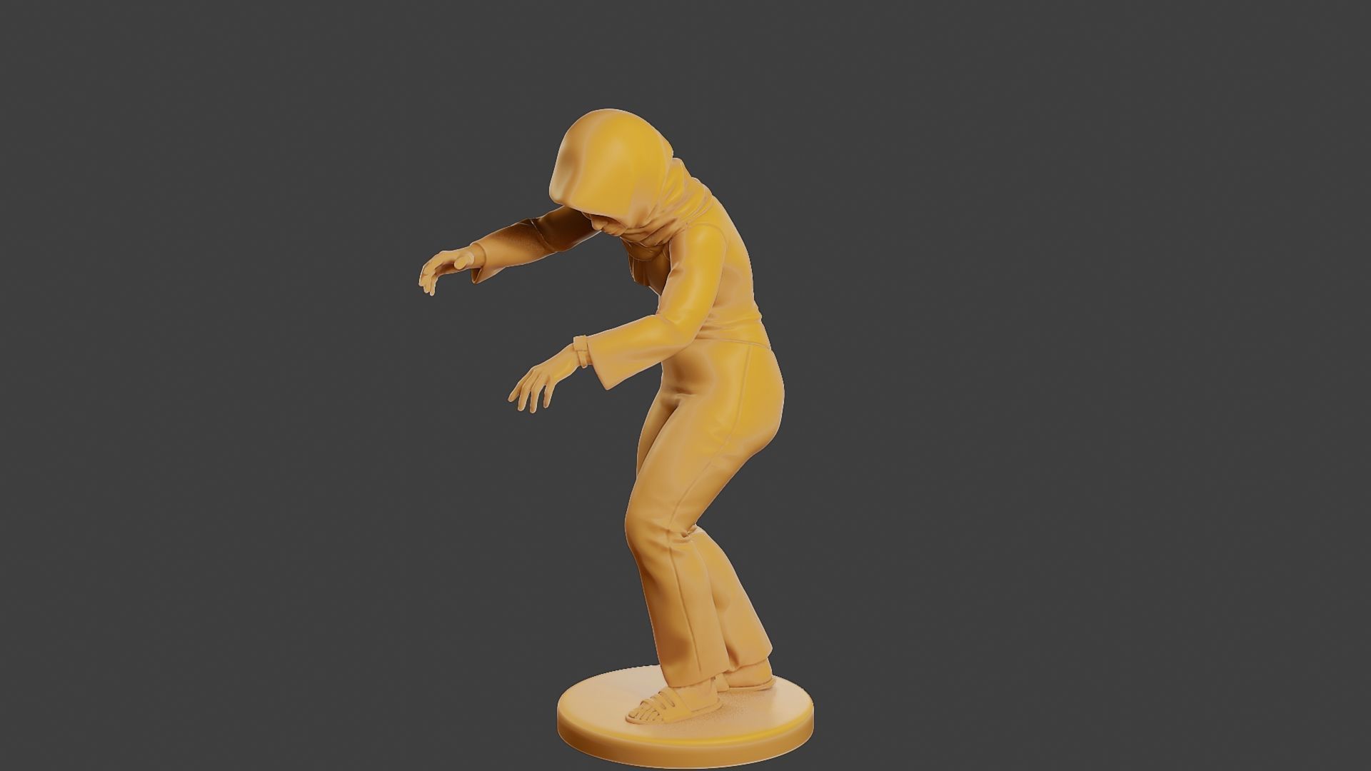 Conflict Scene Figurine Print ESFP1 001 3D print model_3