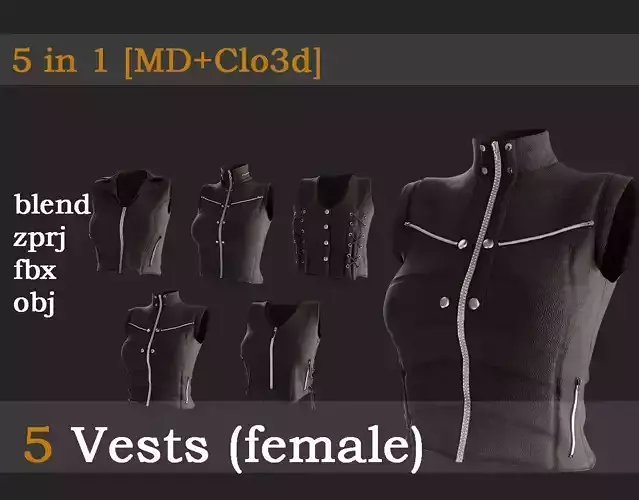 5 Vests for women
