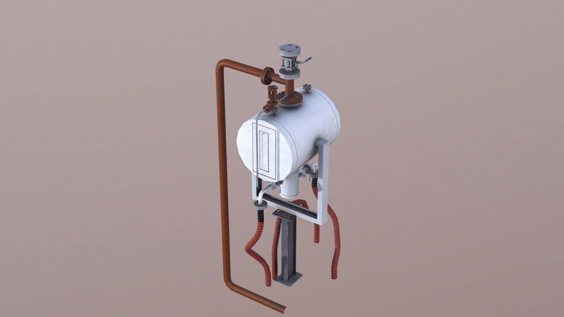 Surge Drum Low-poly 3D model_8