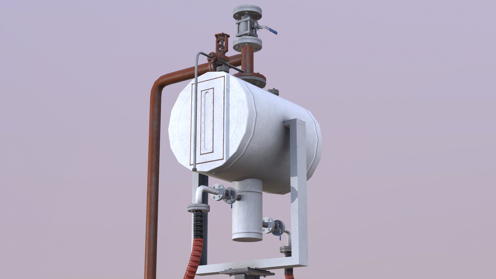 Surge Drum Low-poly 3D model_9