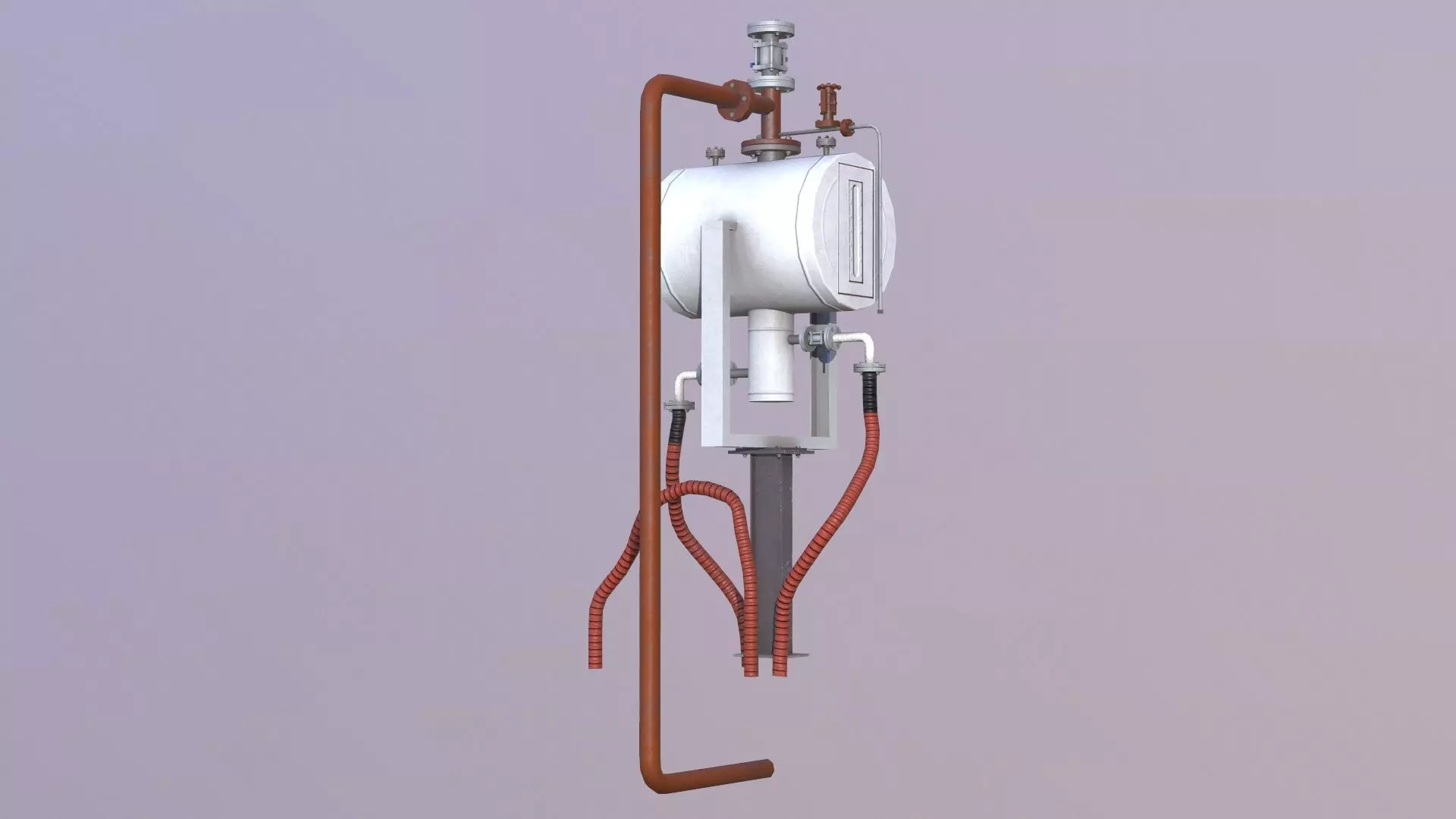 Surge Drum Low-poly 3D model_0