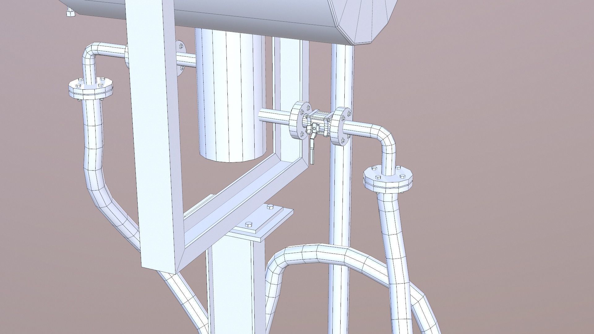 Surge Drum Low-poly 3D model_15