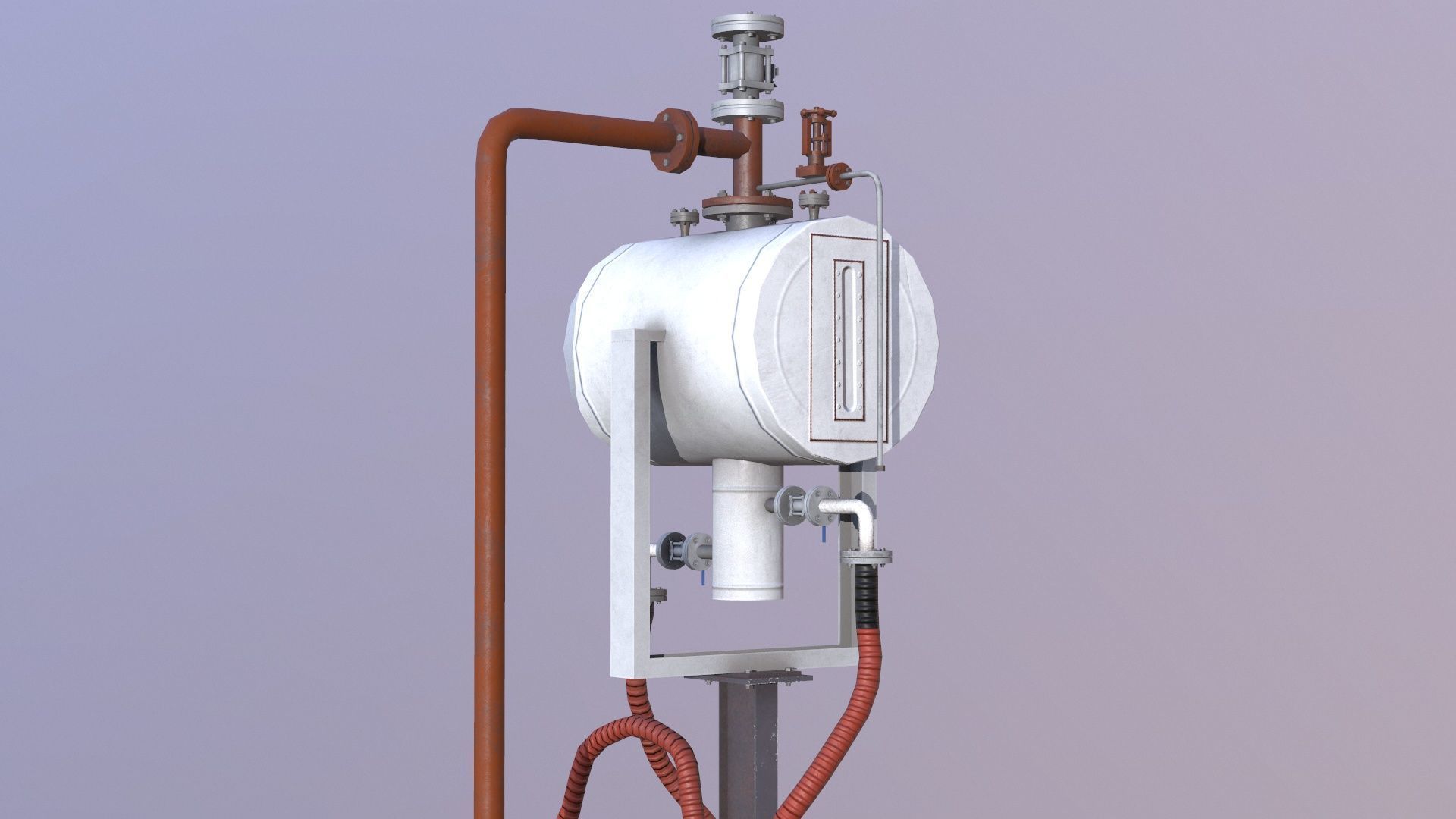 Surge Drum Low-poly 3D model_2