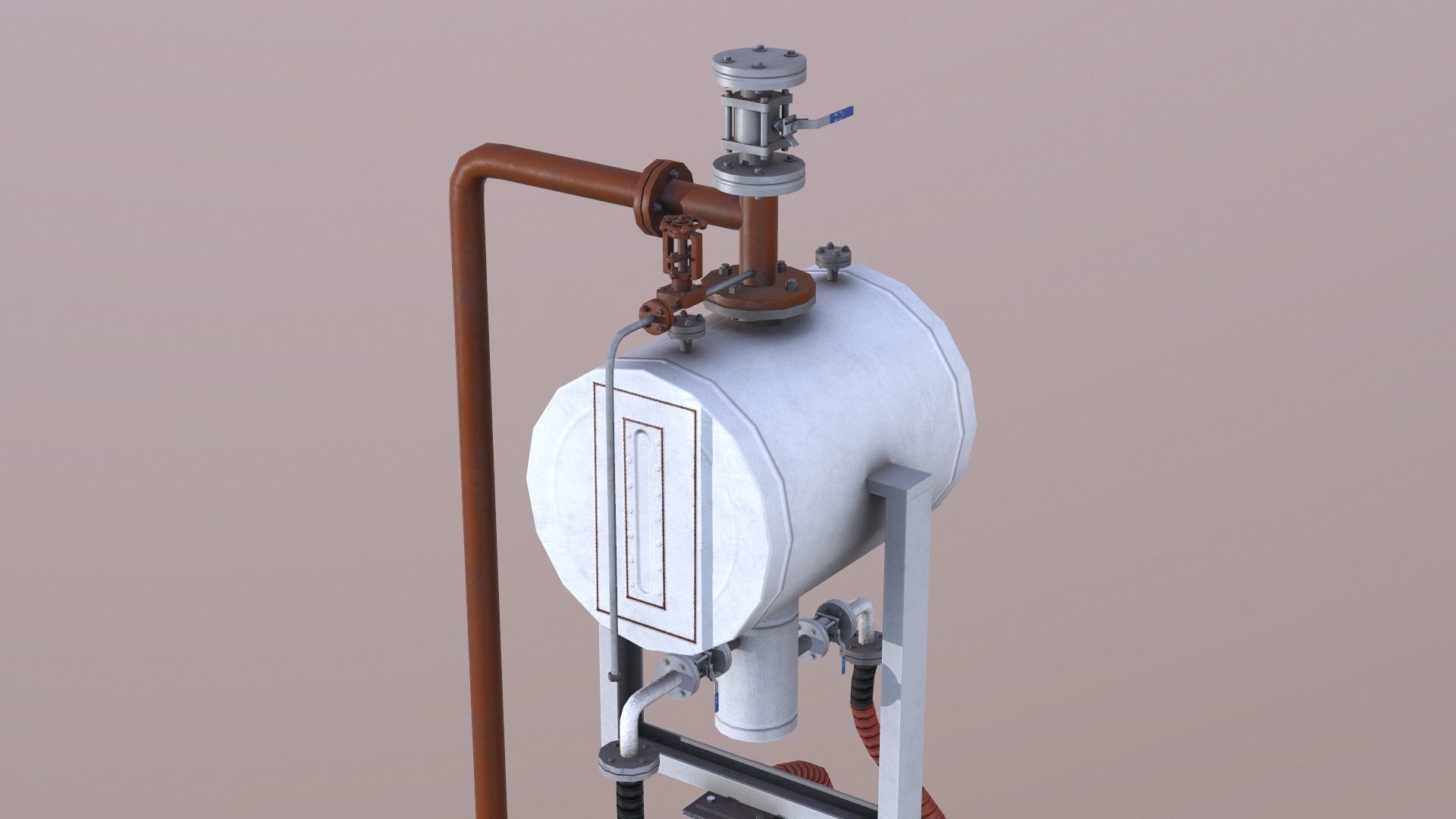 Surge Drum Low-poly 3D model_7