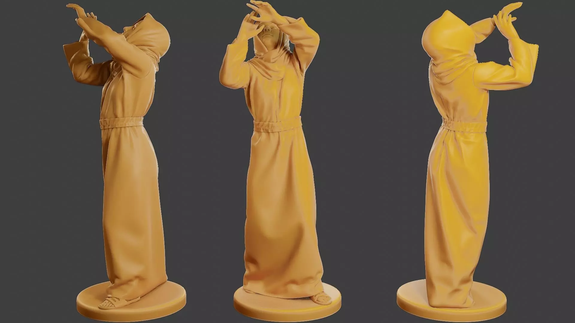 Conflict Scene Figurine Print ESFP1 002 3D print model_0