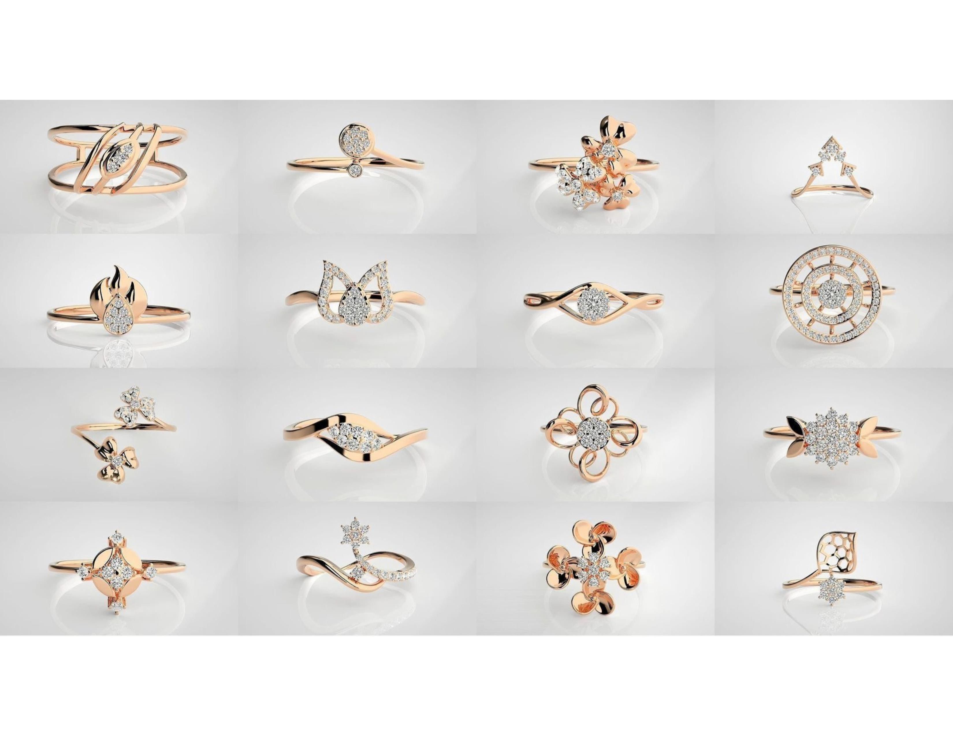 Light Weight Rings 3D print model_17