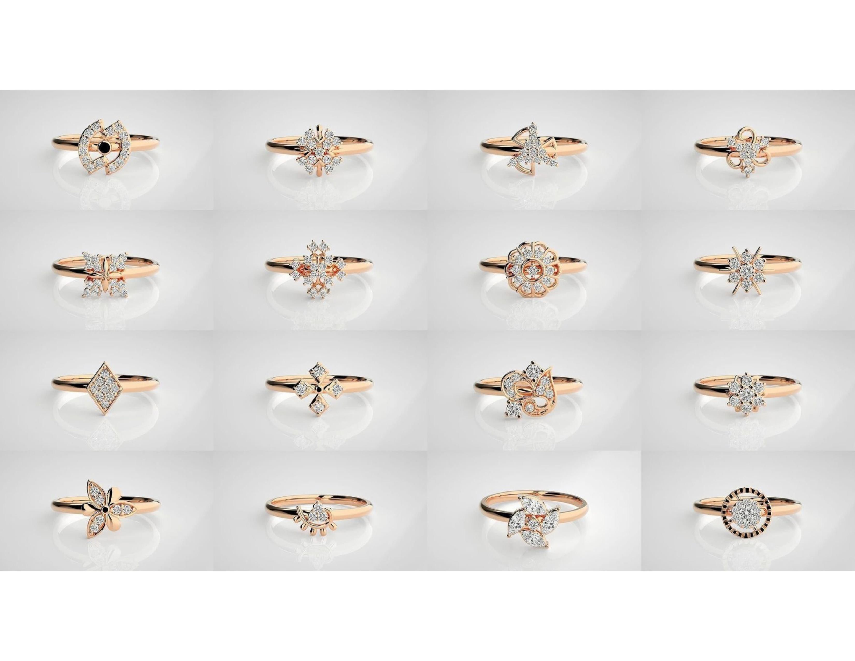 Light Weight Rings 3D print model_5