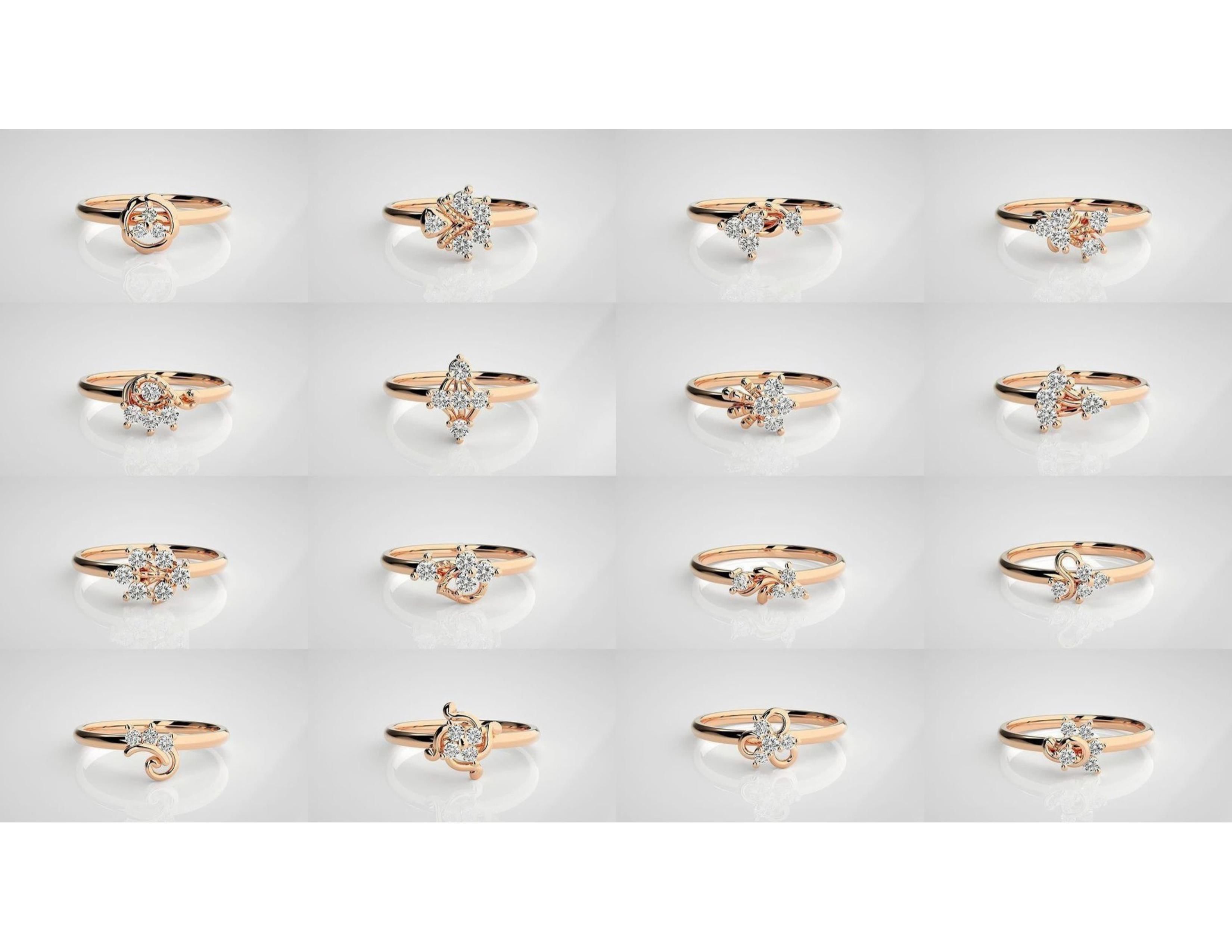 Light Weight Rings 3D print model_13