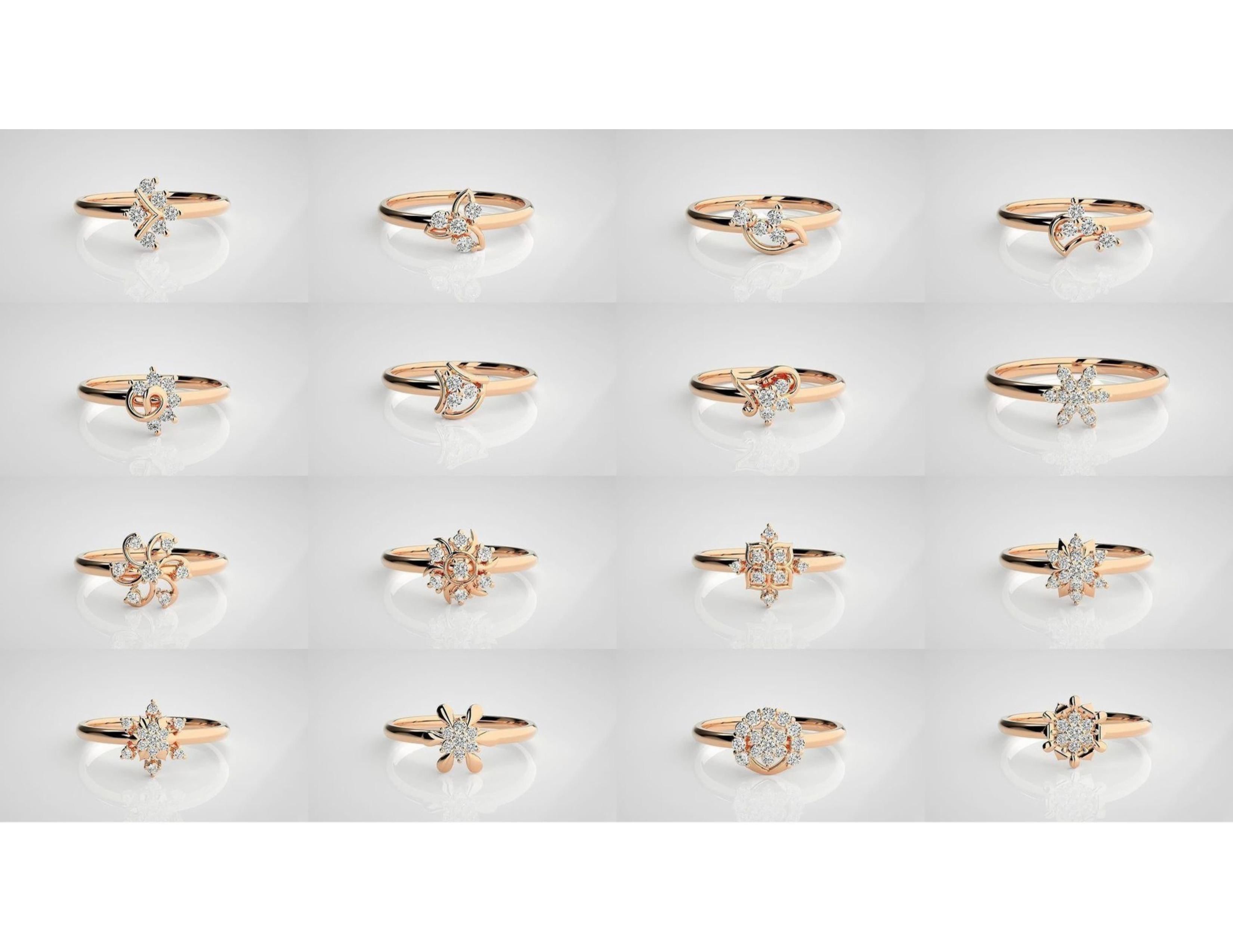 Light Weight Rings 3D print model_19