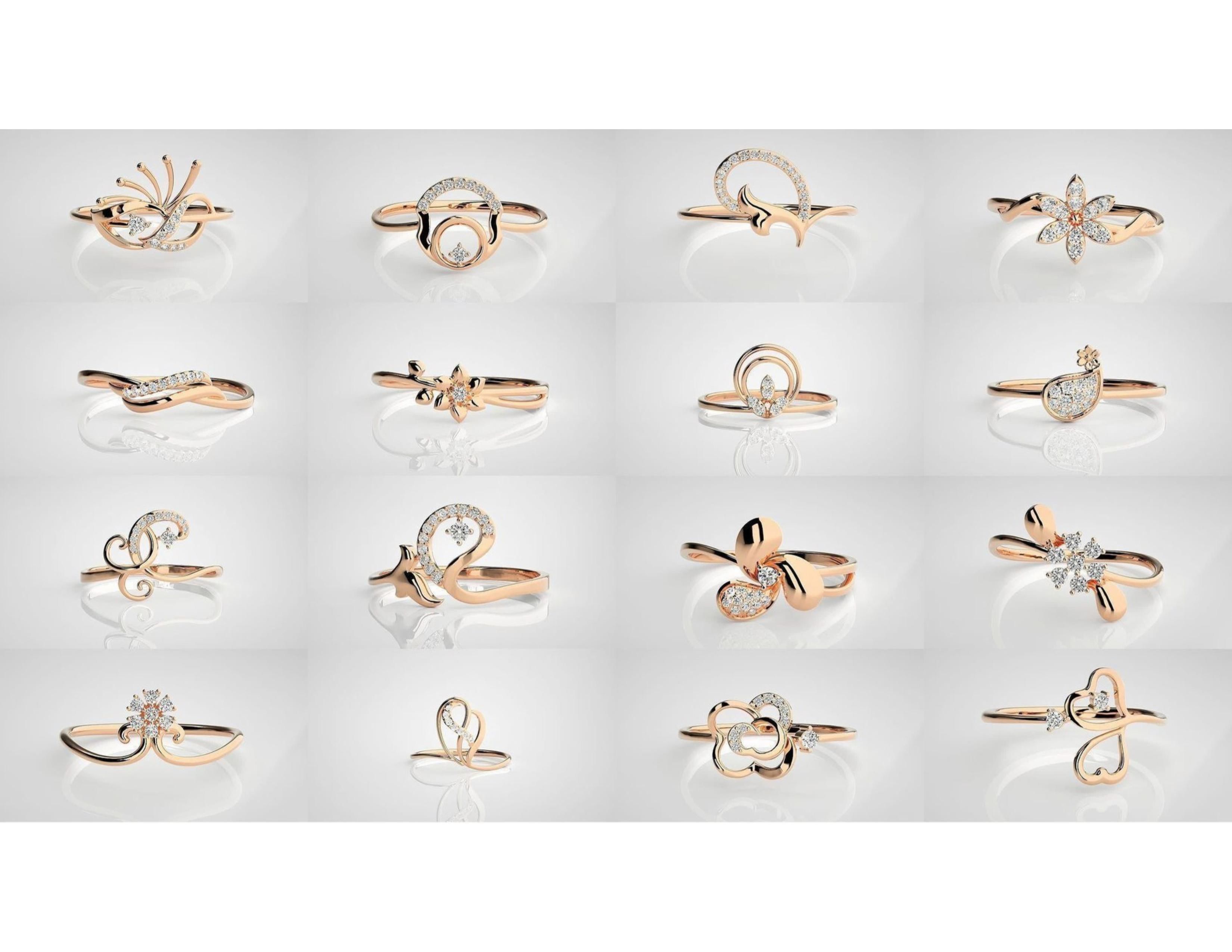 Light Weight Rings 3D print model_6