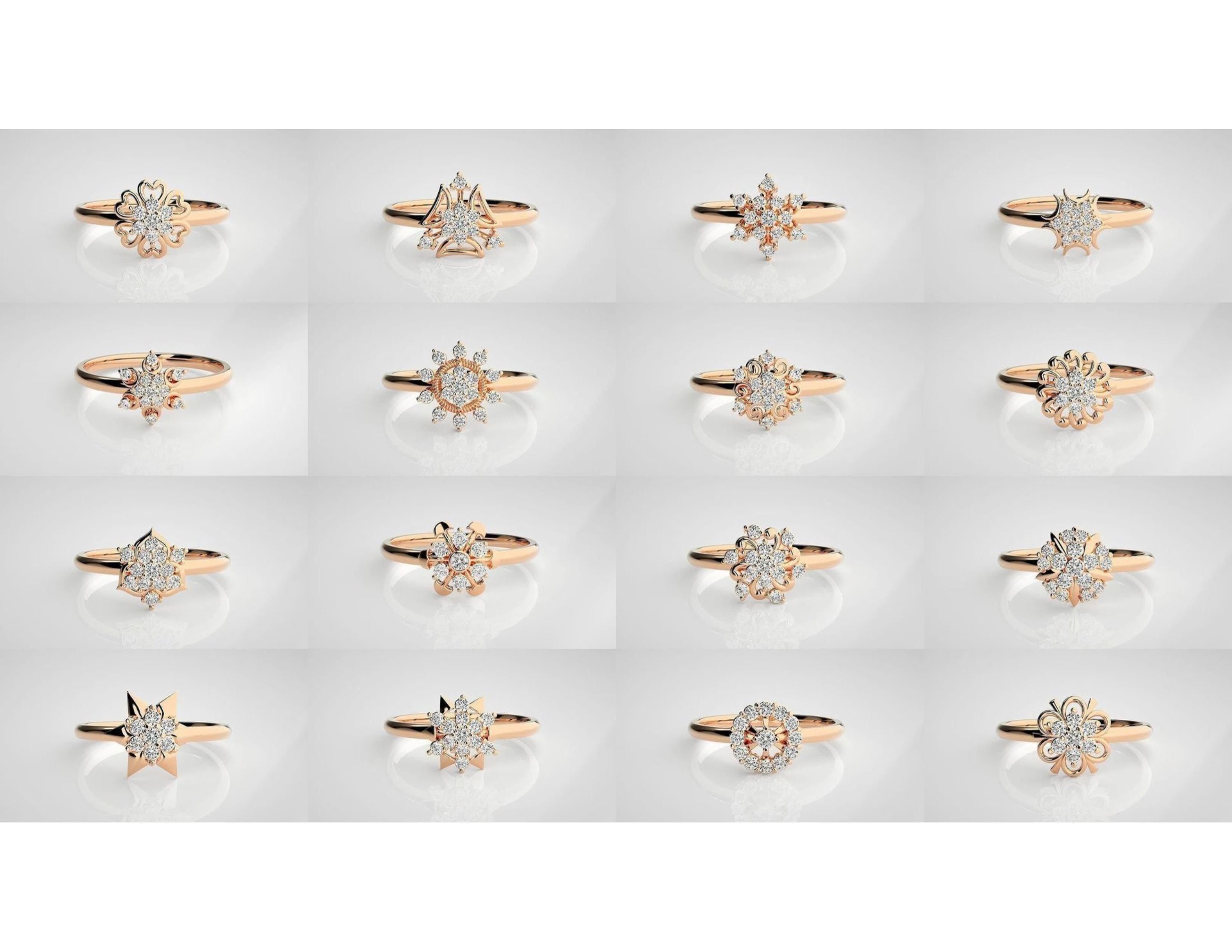 Light Weight Rings 3D print model_15